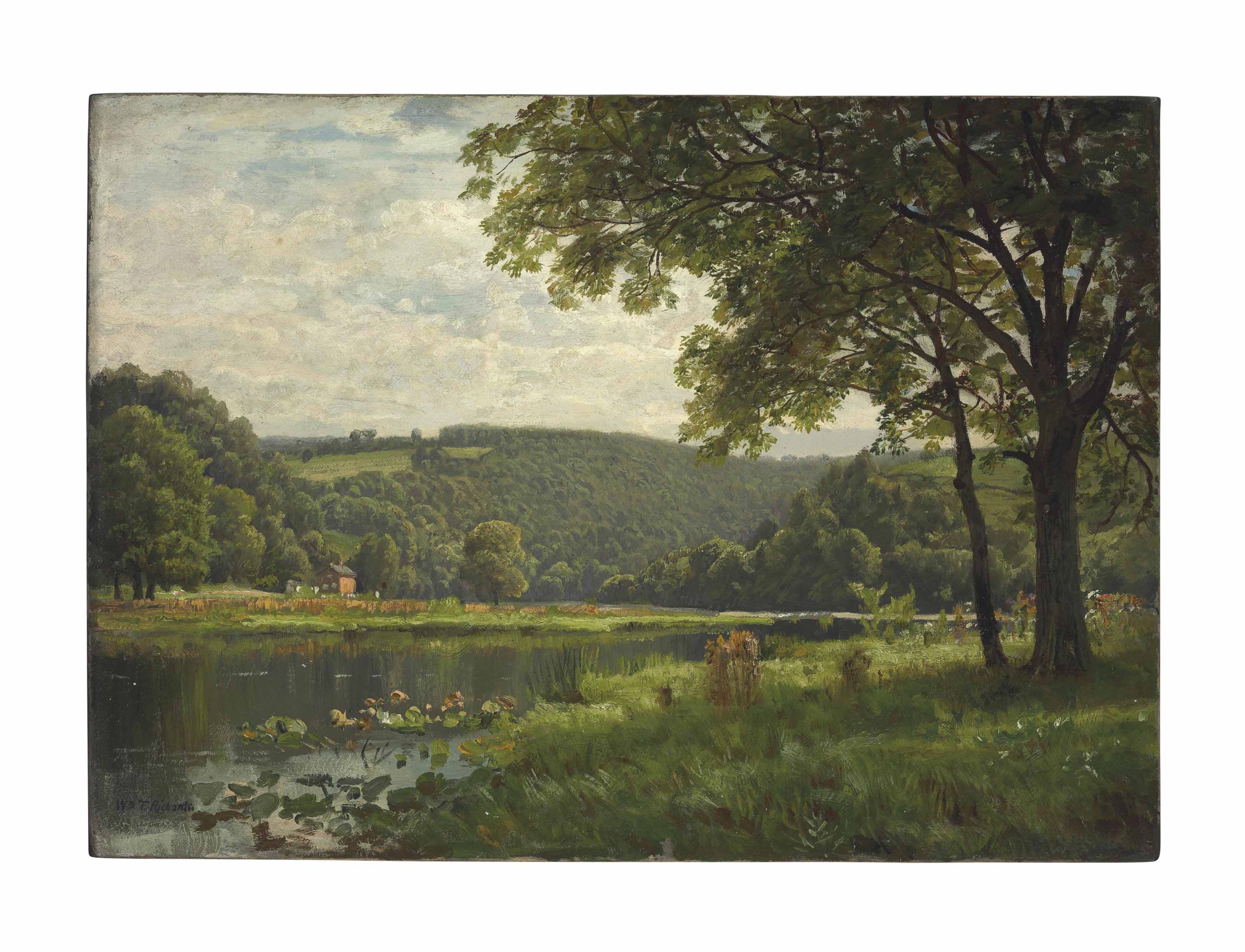 William Trost Richards — Долина реки Саскуэханна