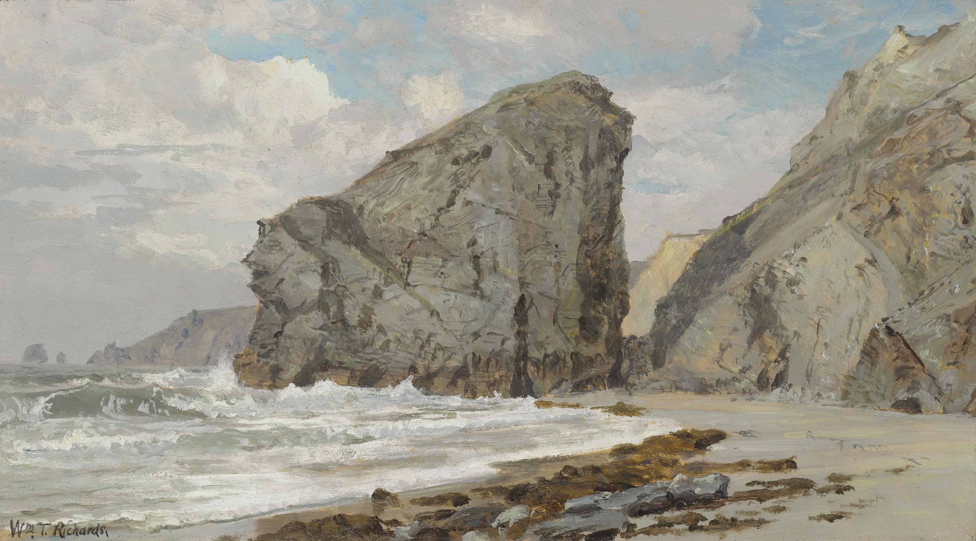 William Trost Richards — Скалистый мыс