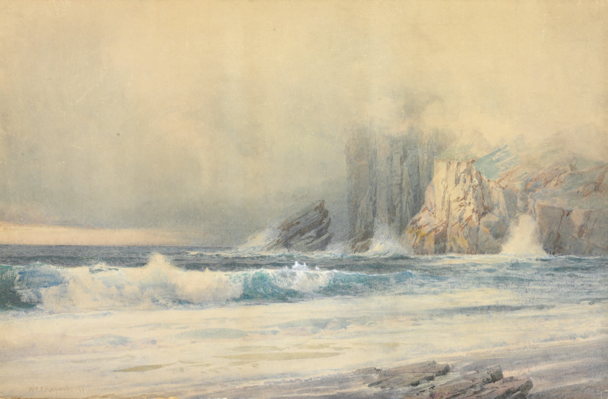 William Trost Richards — Скалистый берег