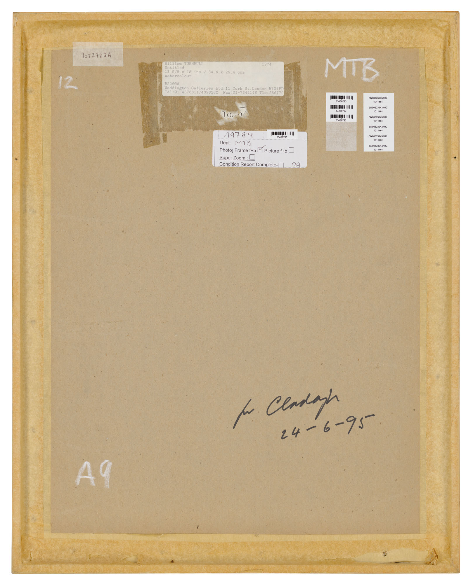 William Turnbull — Ботаническая серия, Сингапур, изображение 3