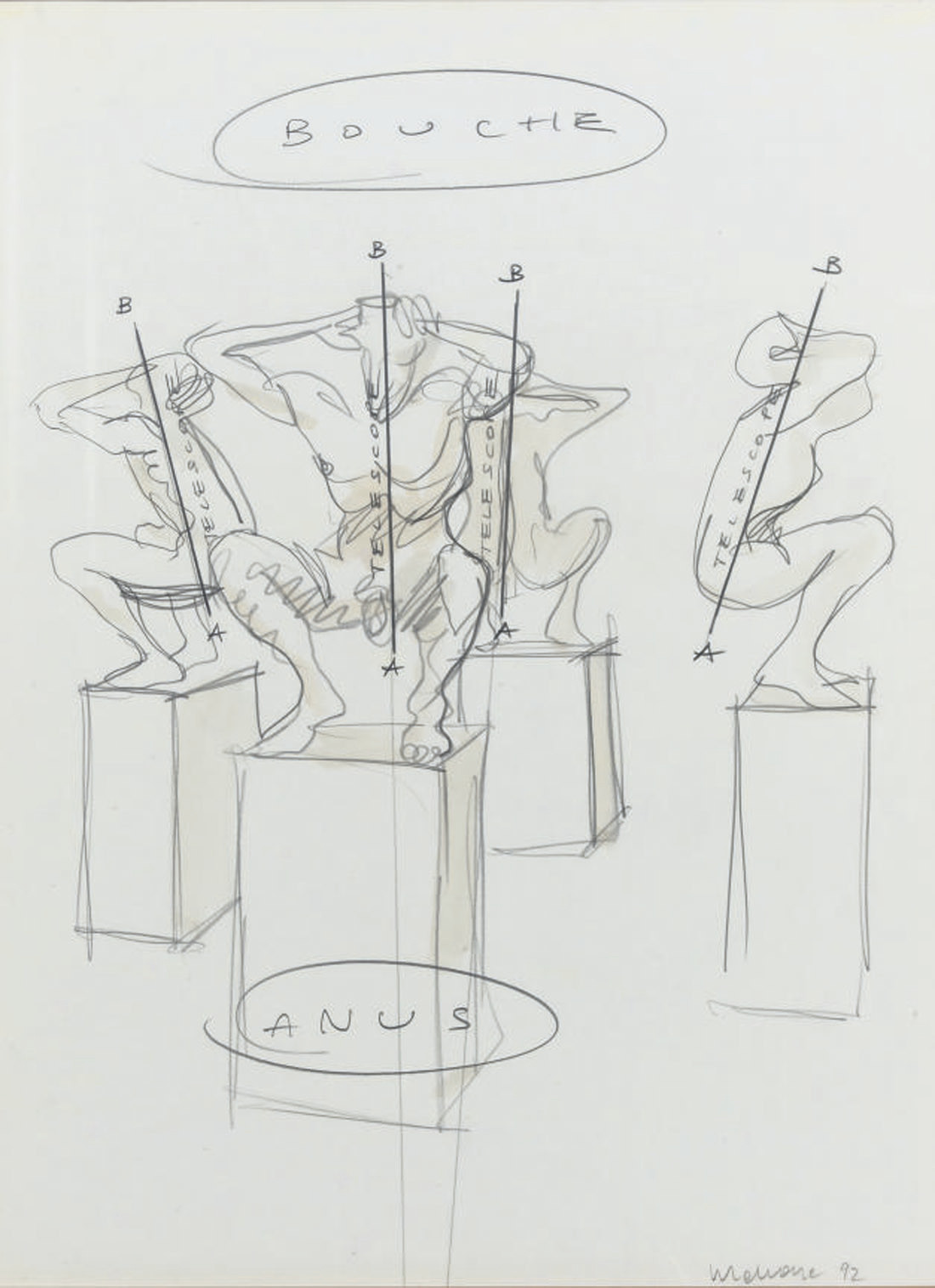Wim Delvoye — Анус Буше