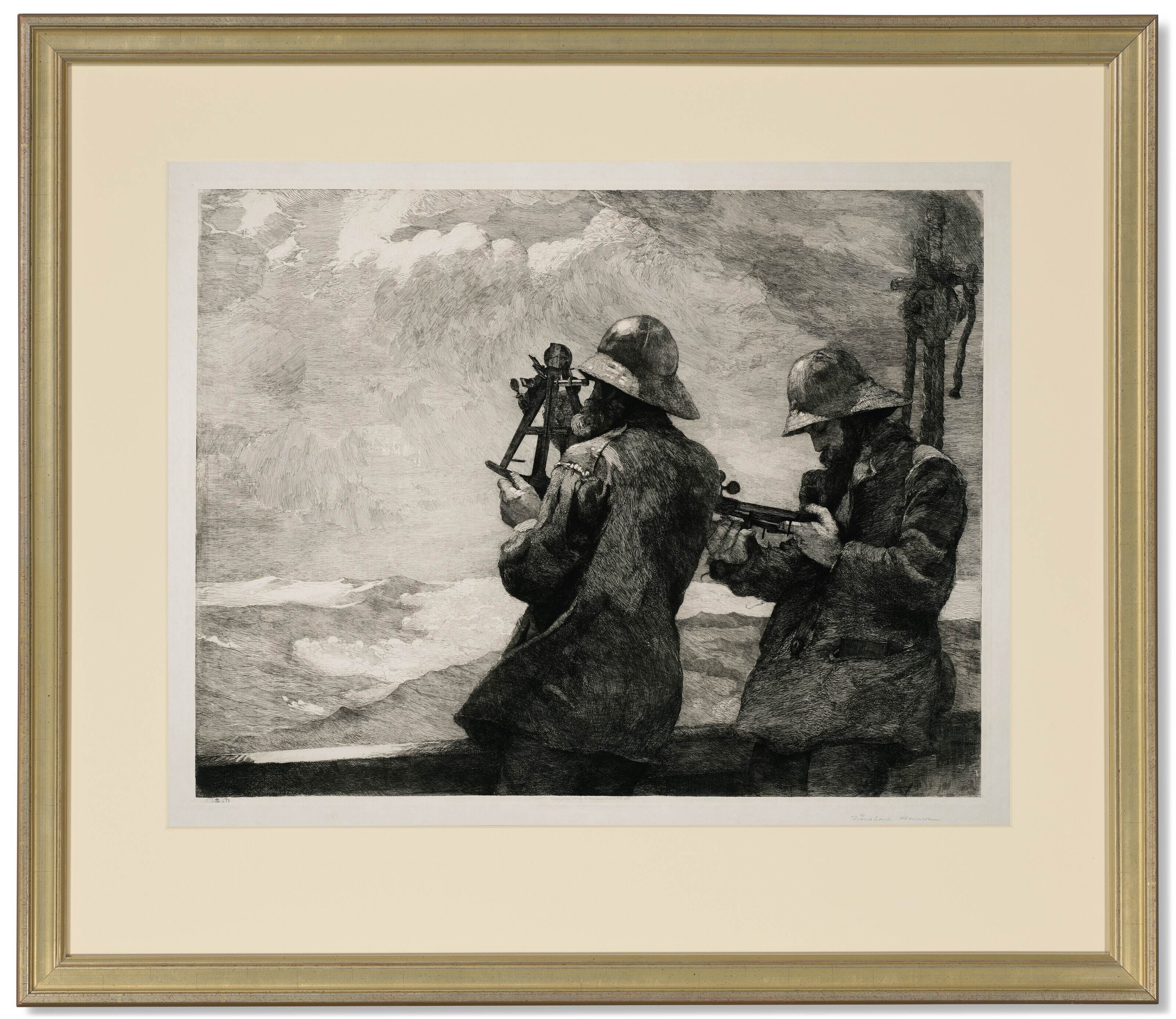 Winslow Homer — Восемь склянок, изображение 2