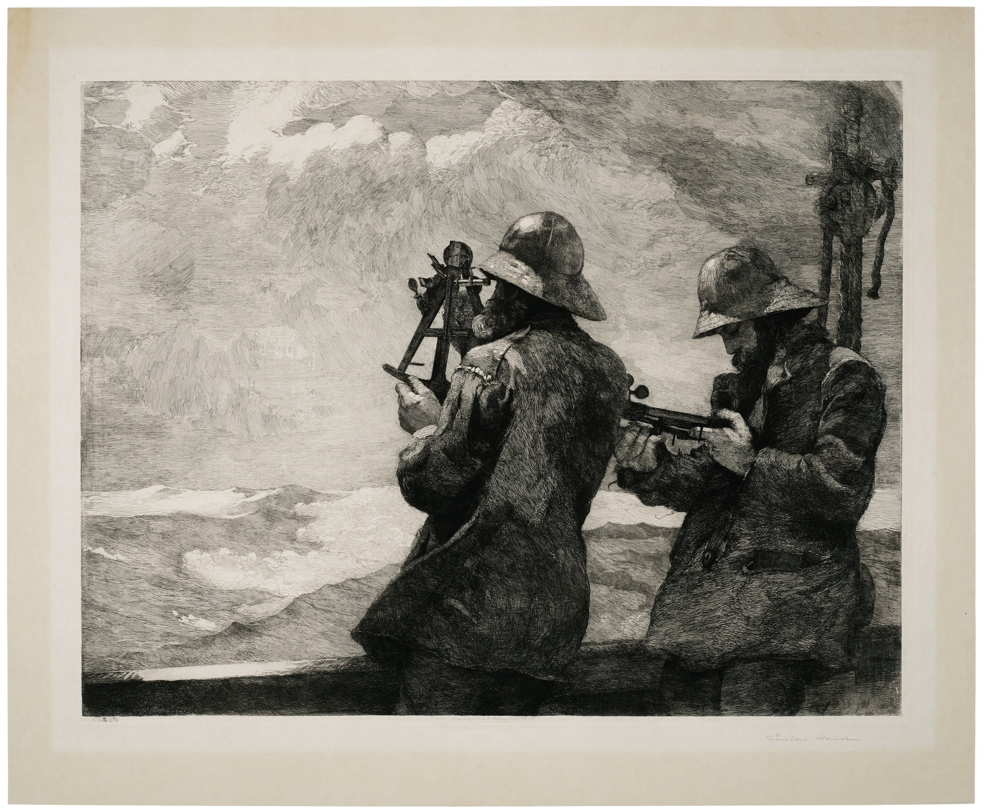 Winslow Homer — Восемь склянок, изображение 3