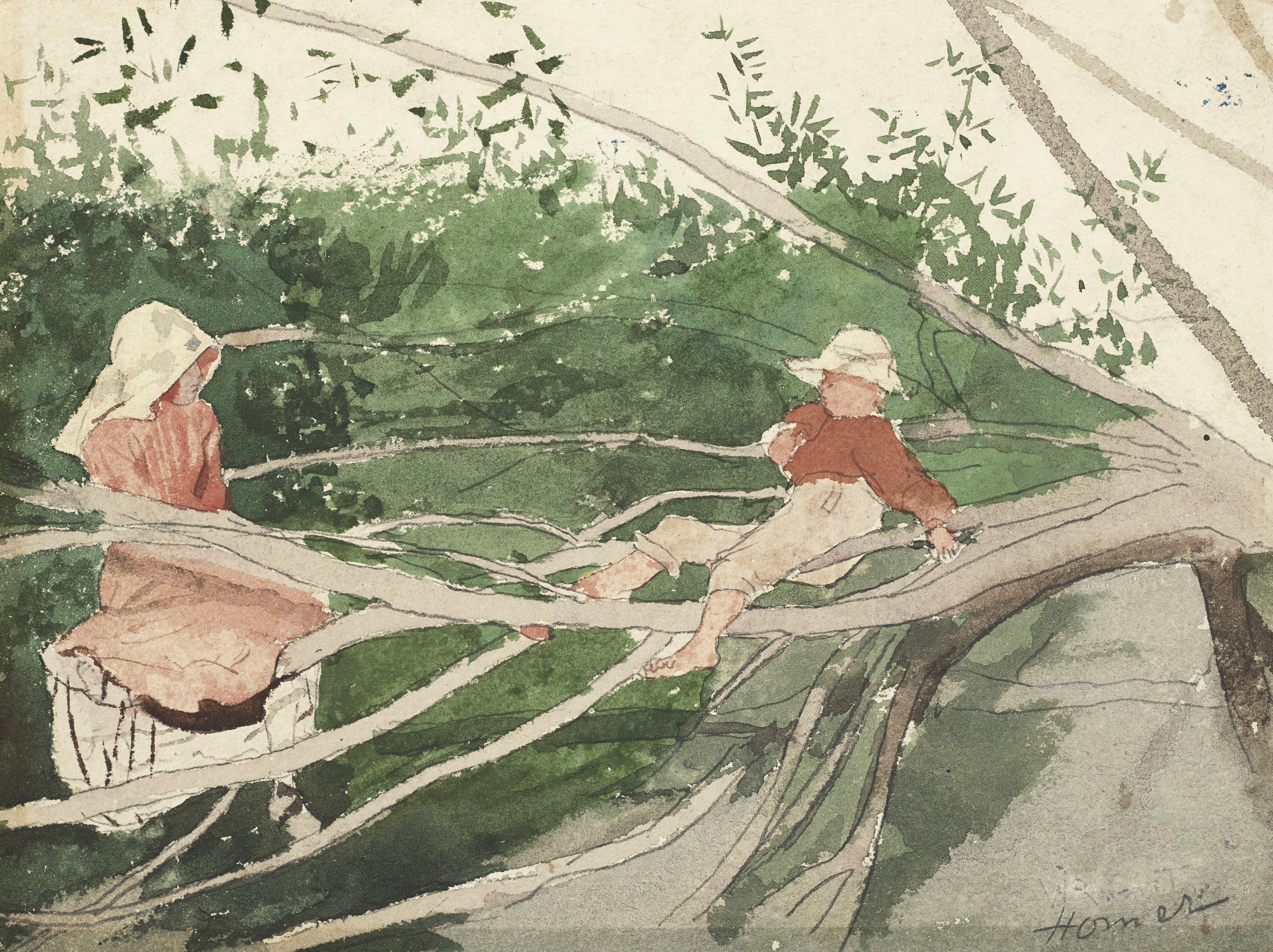 Winslow Homer — Оказавшись в затруднительном положении