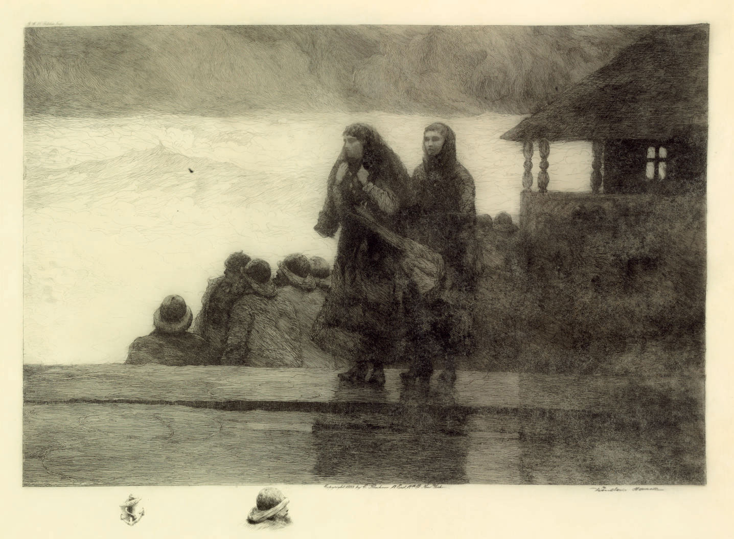 Winslow Homer — Опасности на море (G. 98)