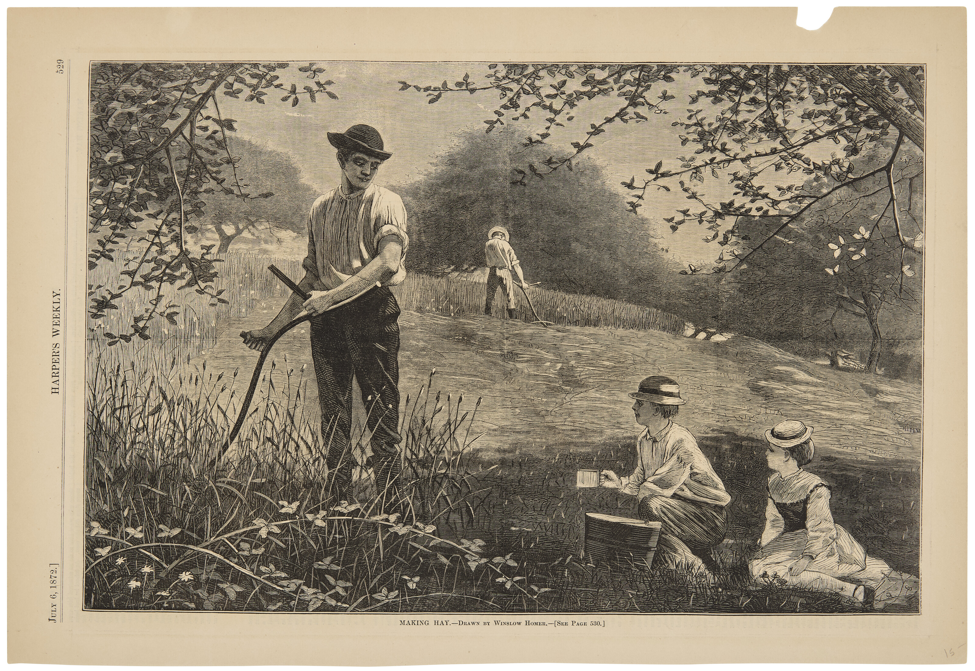 Winslow Homer — Еженедельник Harper's Weekly : шесть печатных изданий