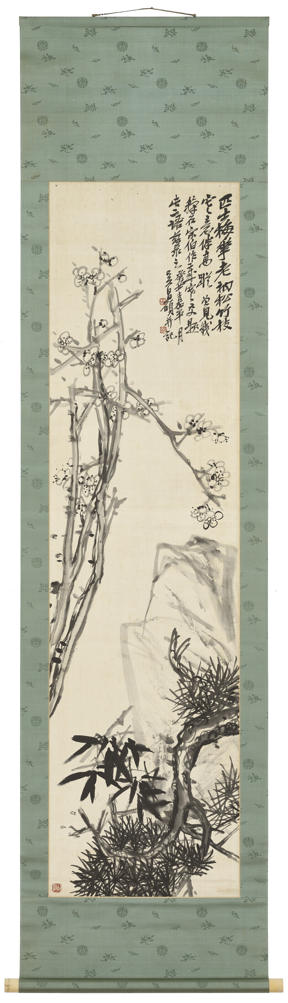 Wu Changshuo — Три друга зимы, изображение 2