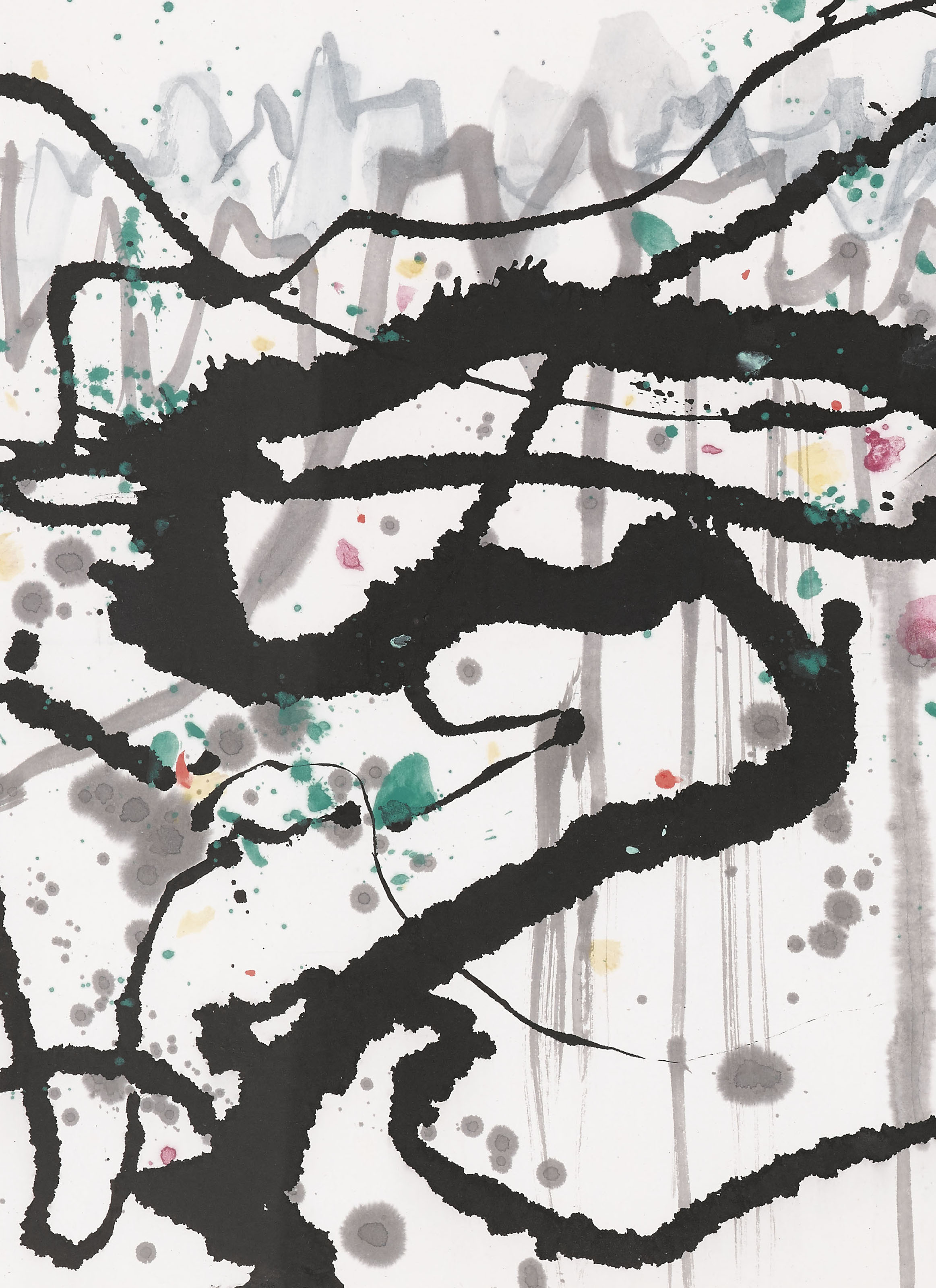 Wu Guanzhong — Сосновая душа, изображение 2