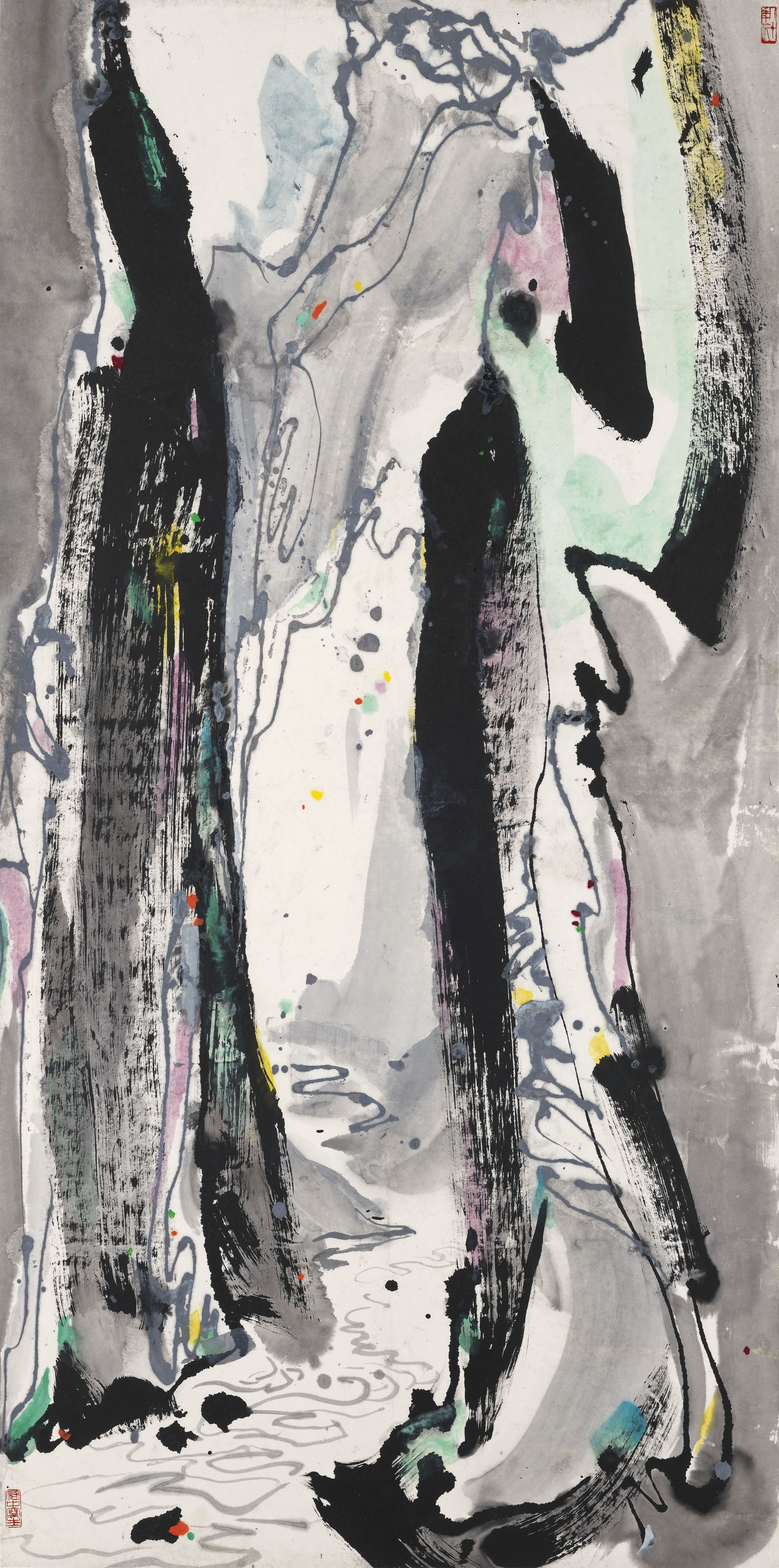 Wu Guanzhong — Три ущелья реки Янцзы