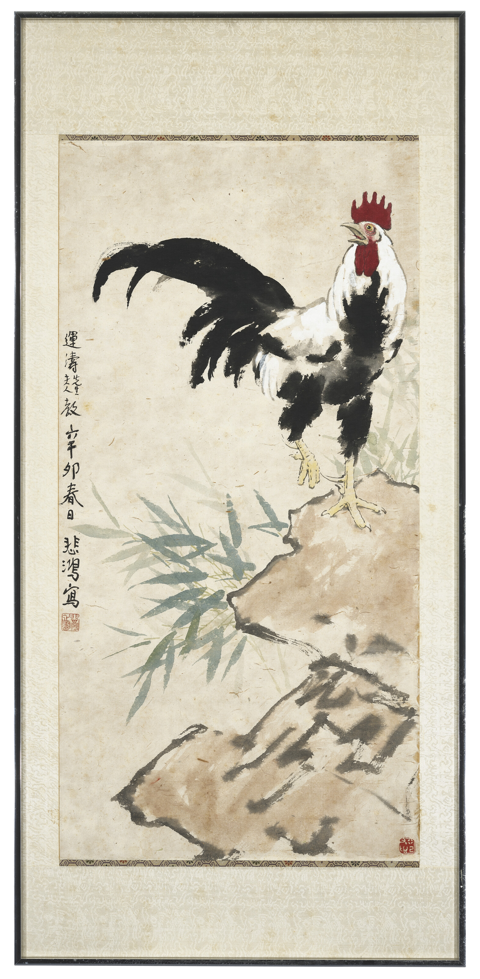 Xu Beihong — Петух, изображение 2