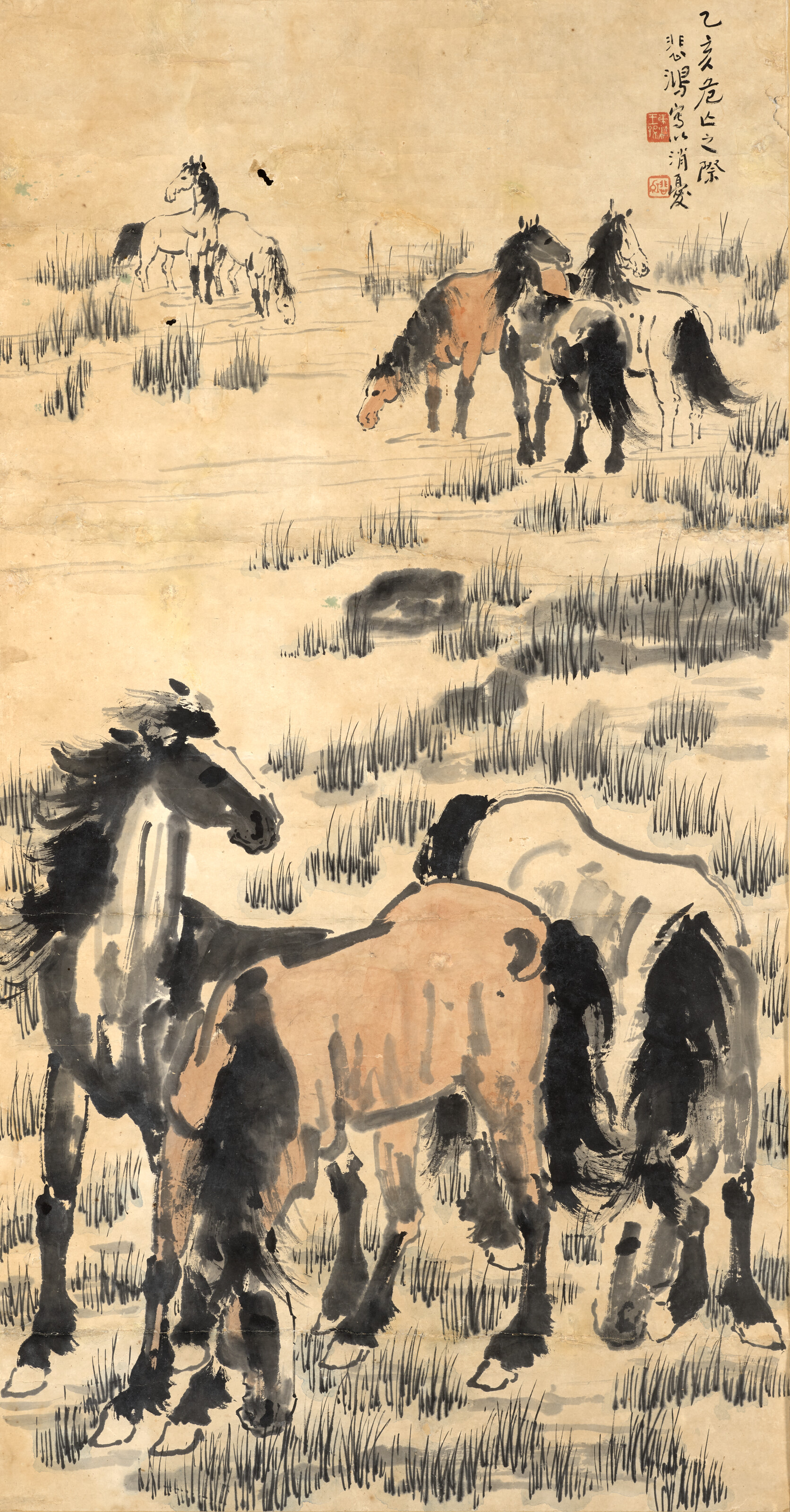 Xu Beihong — СВЕЖЕЕ ВИНО