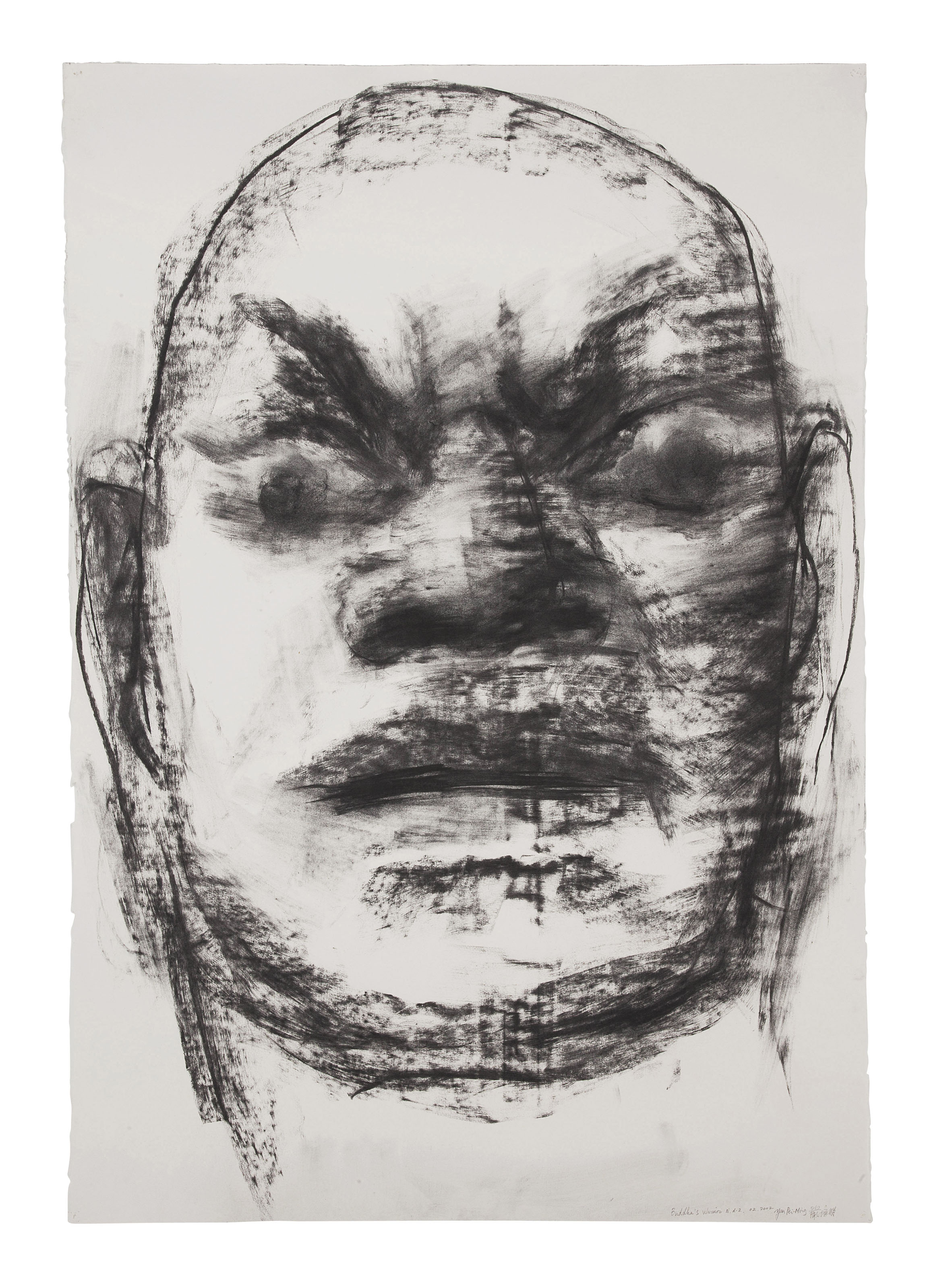 Yan Pei-Ming — Воин Будды Н.д.-2