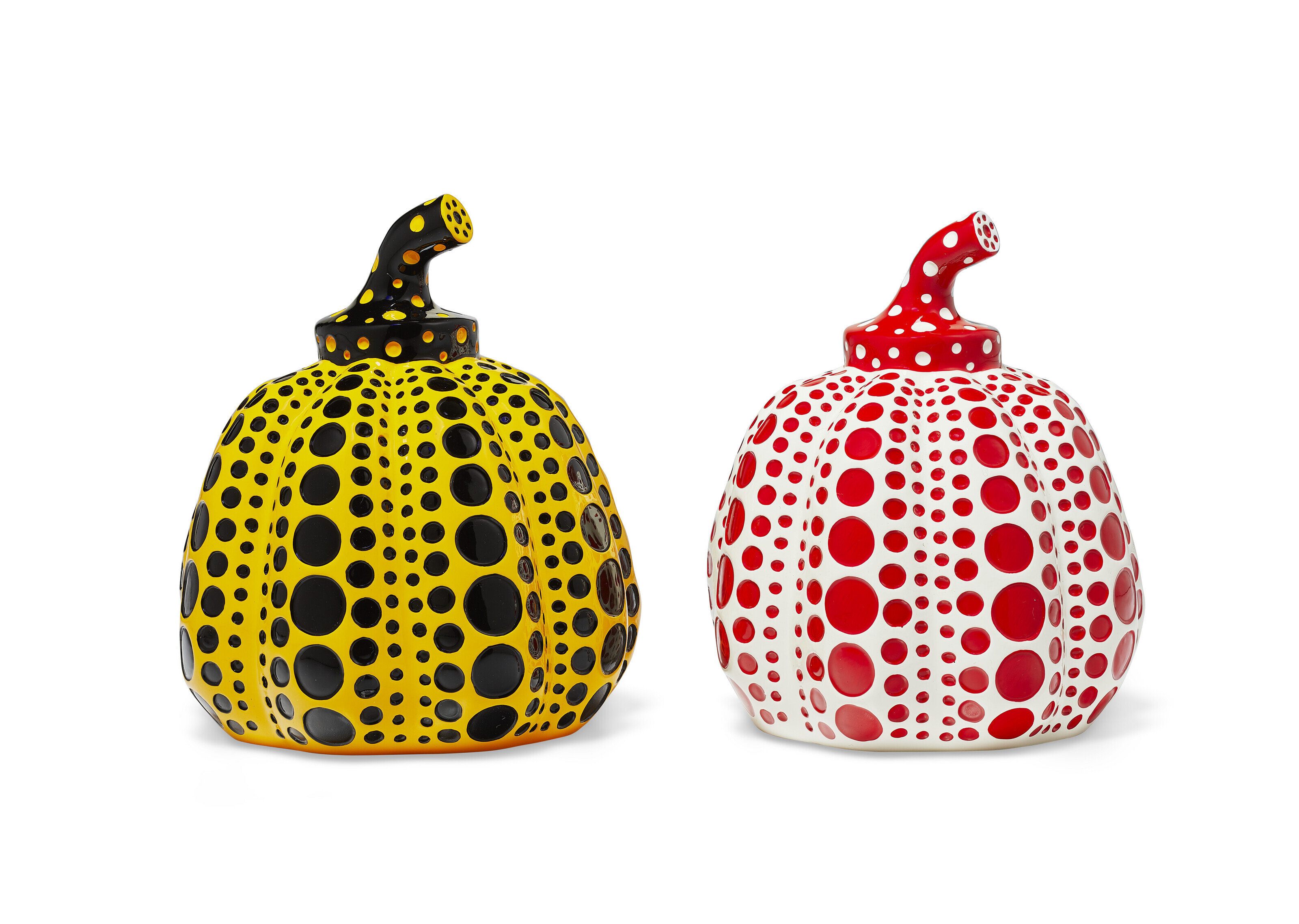 Yayoi Kusama — Желтая тыква и Красная тыква