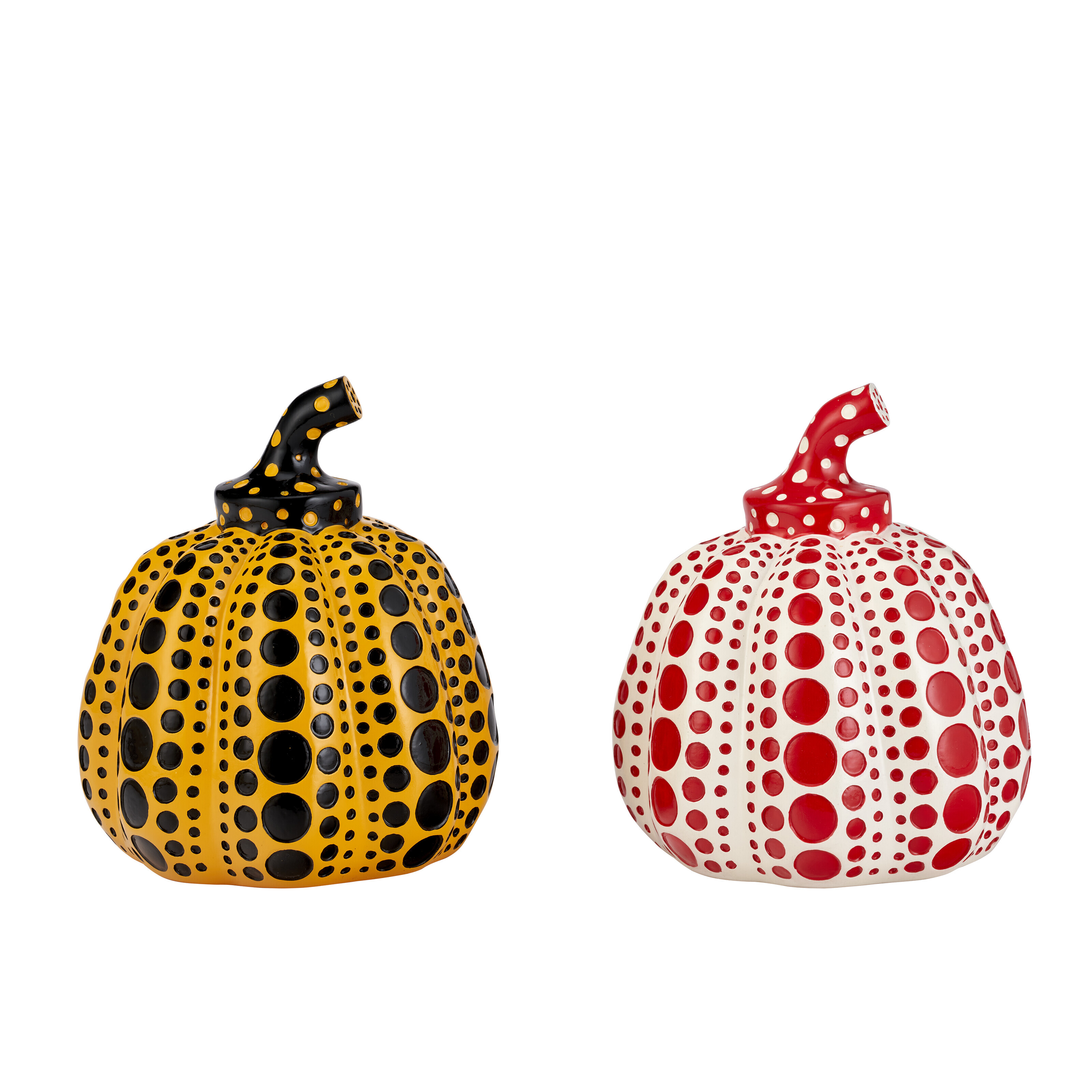 Yayoi Kusama — Желтая тыква и Красная тыква, изображение 2