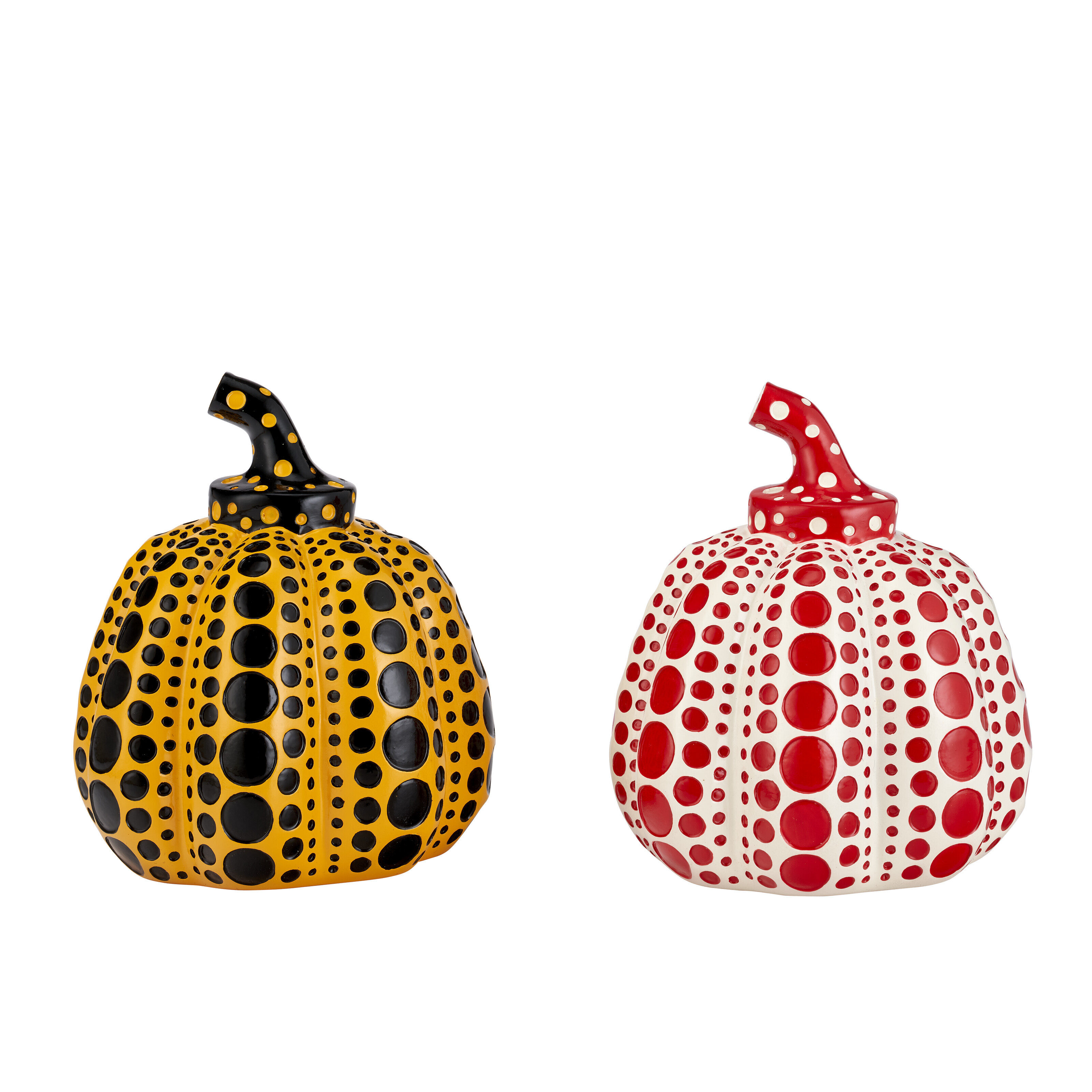 Yayoi Kusama — Желтая тыква и Красная тыква, изображение 3