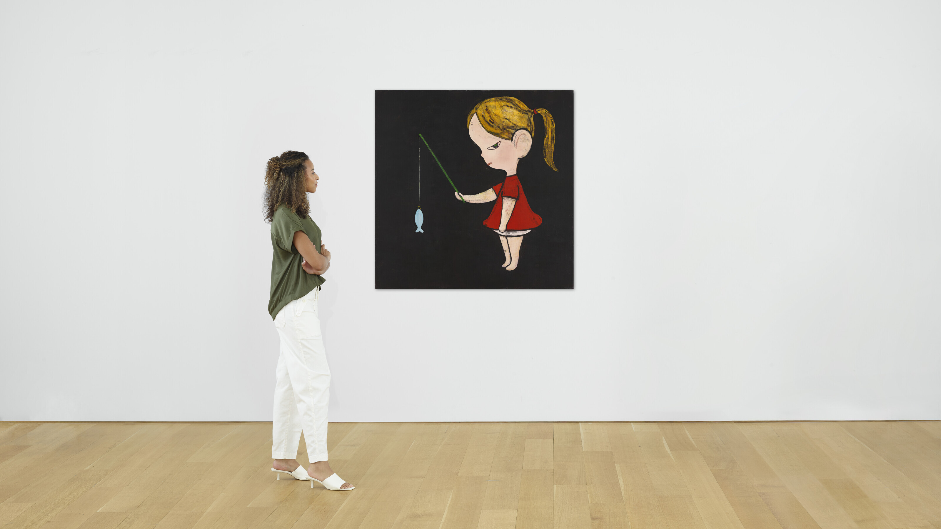 Yoshitomo Nara — Ночная рыбалка, изображение 3