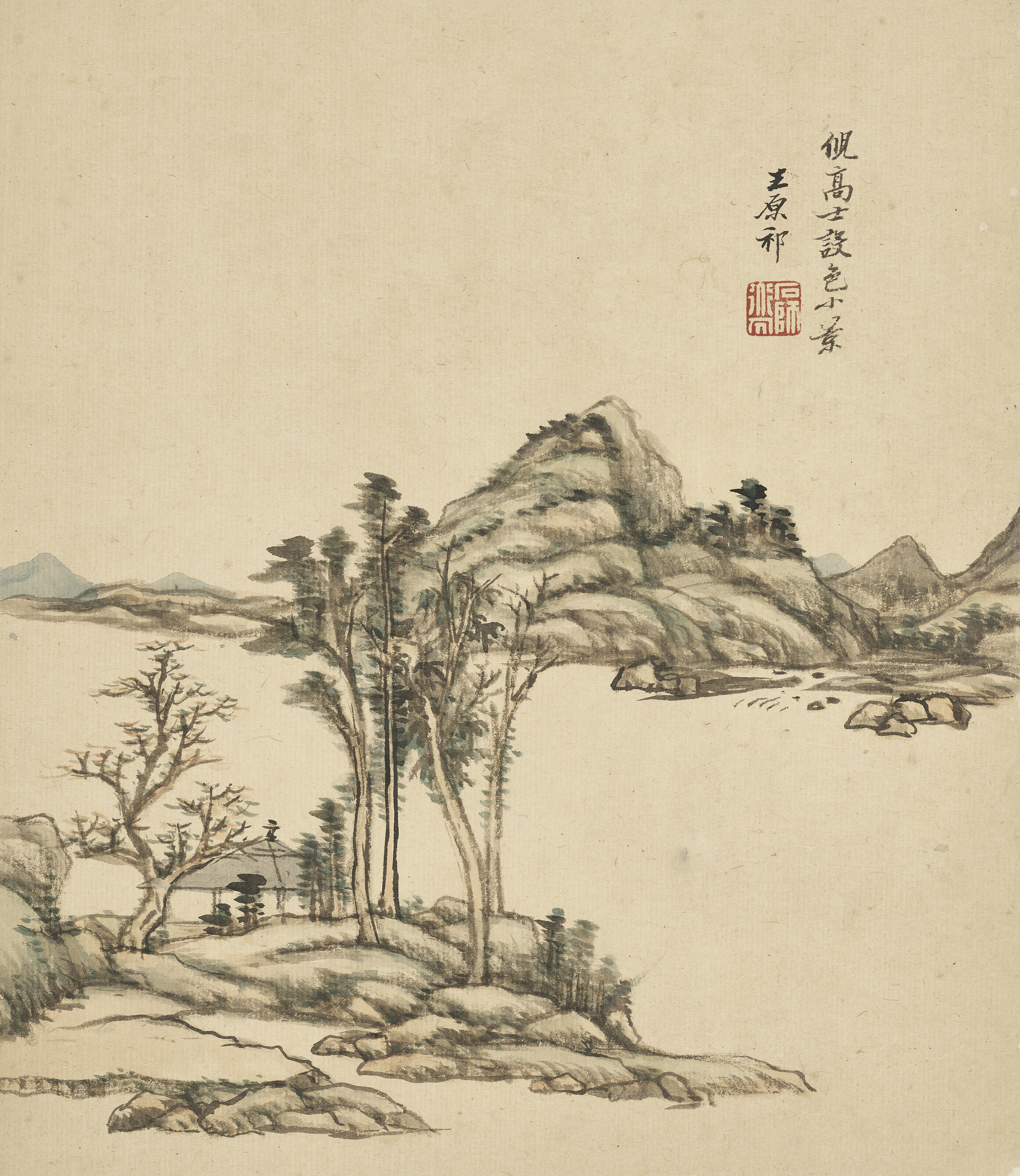 Yuan Yuan — Пейзаж в стиле мастеров Сун и Юань, изображение 6