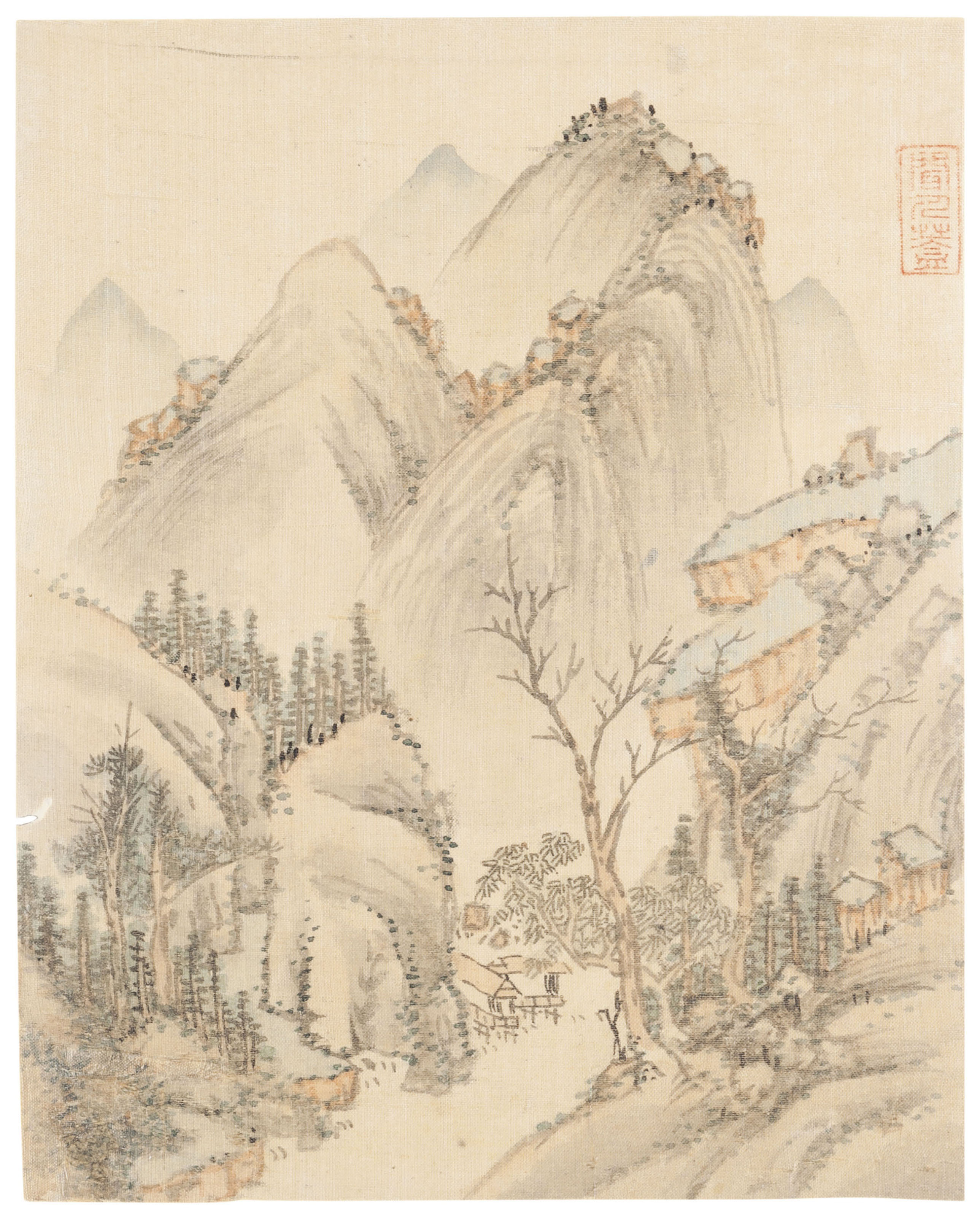 Yuan Yuan — Пейзаж в стиле мастеров Сун и Юань, изображение 4