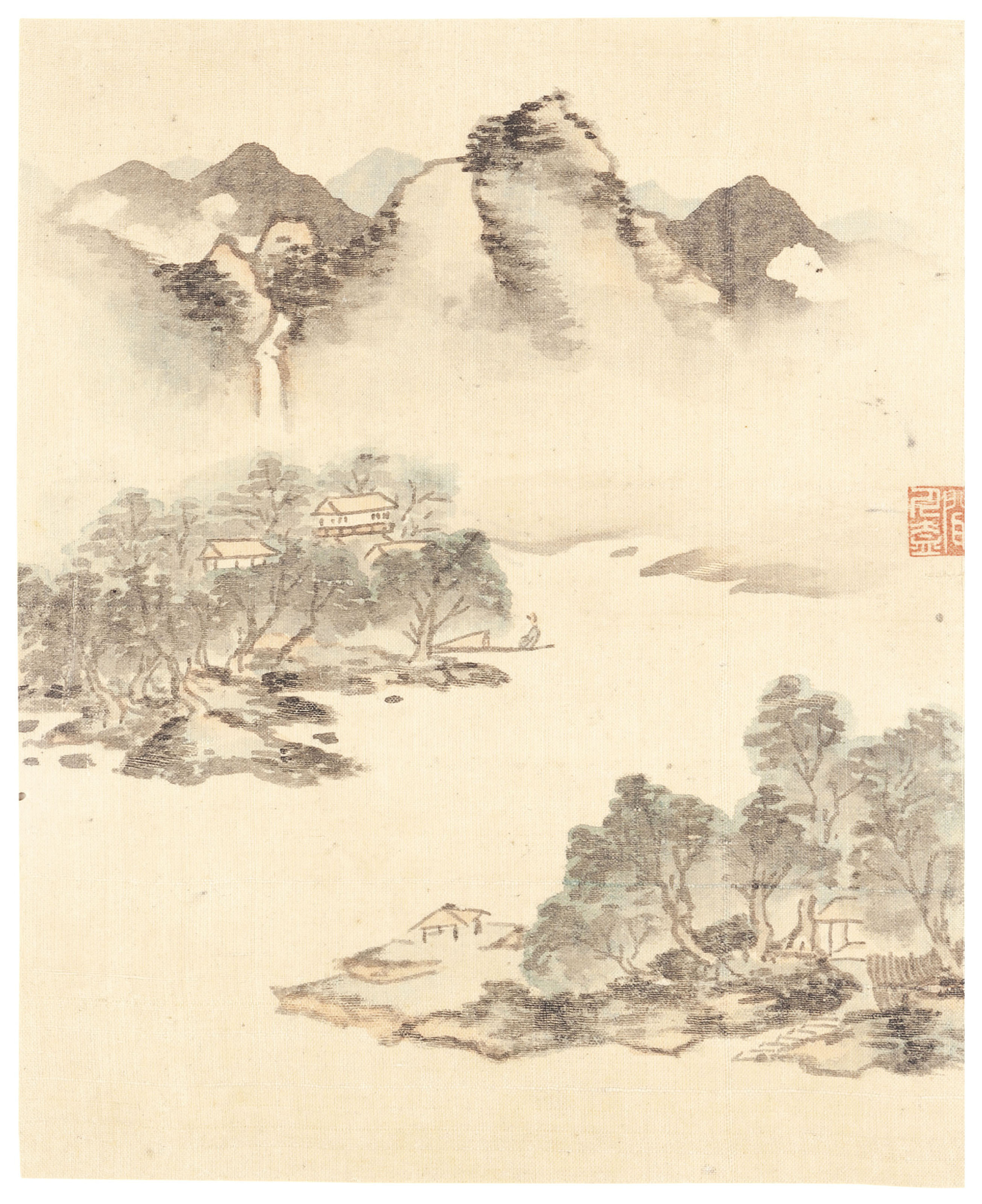 Yuan Yuan — Пейзаж в стиле мастеров Сун и Юань, изображение 7