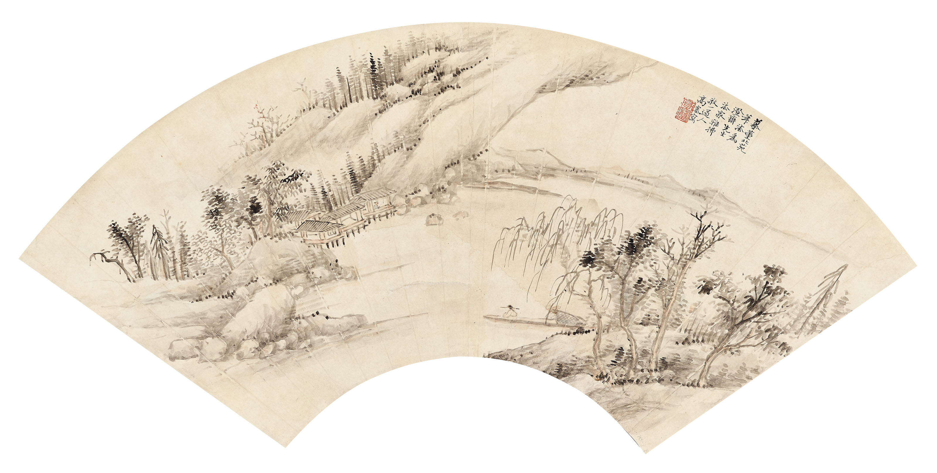 Yuan Yuan — Пейзаж после Донг Юаня