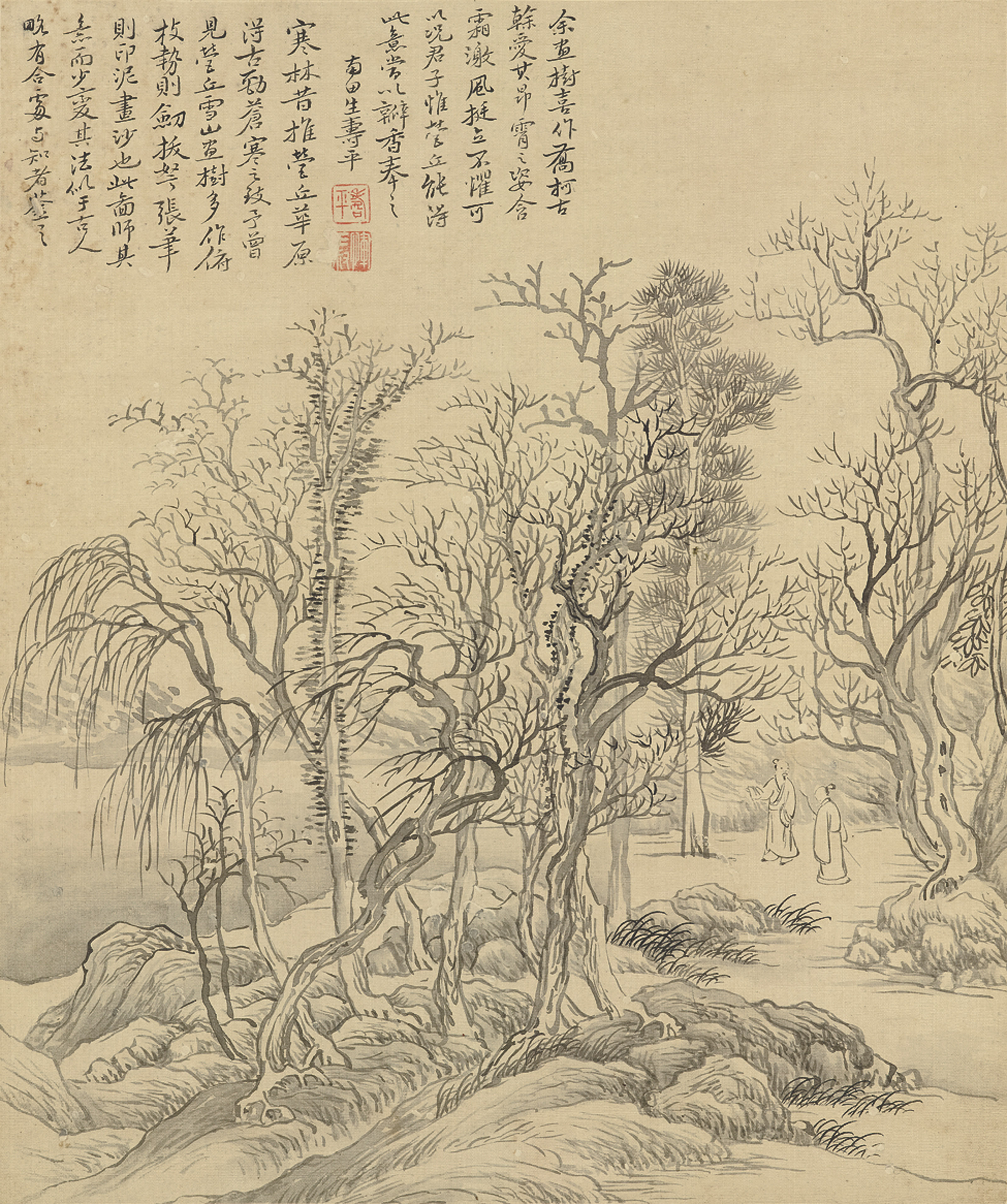 Yun Shouping — В стиле древних мастеров, изображение 9