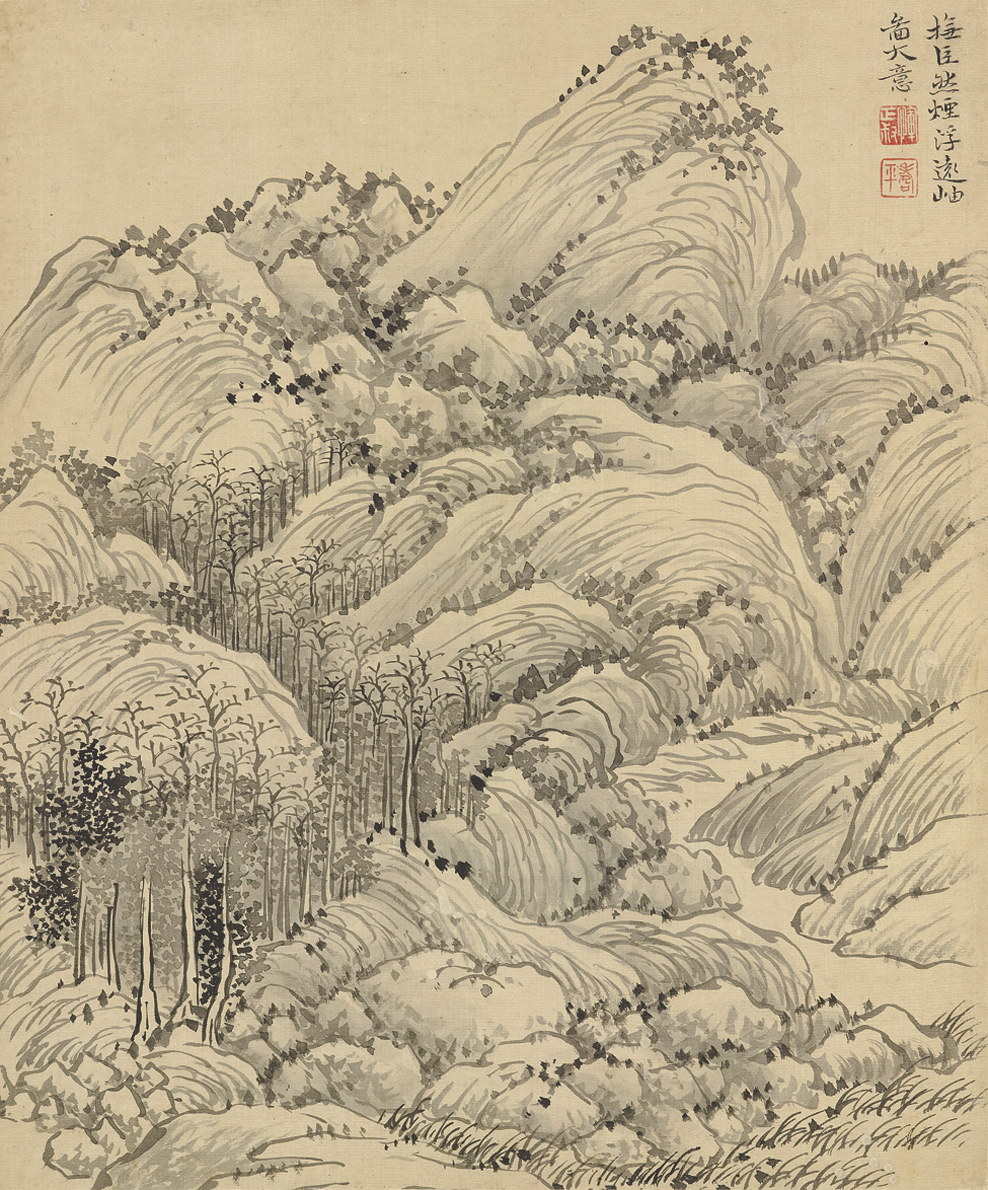 Yun Shouping — В стиле древних мастеров, изображение 10