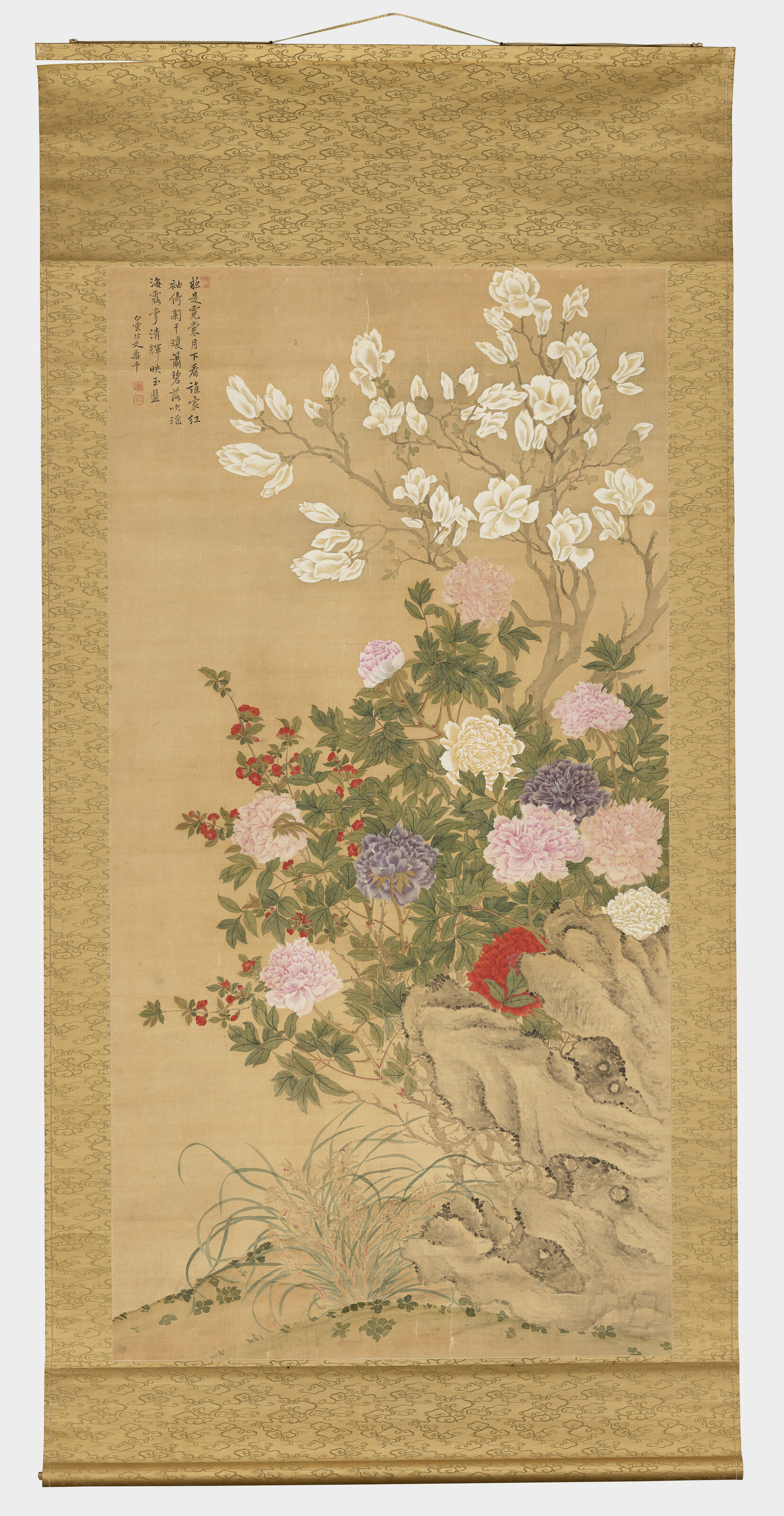 Yun Shouping — Пионы, изображение 2