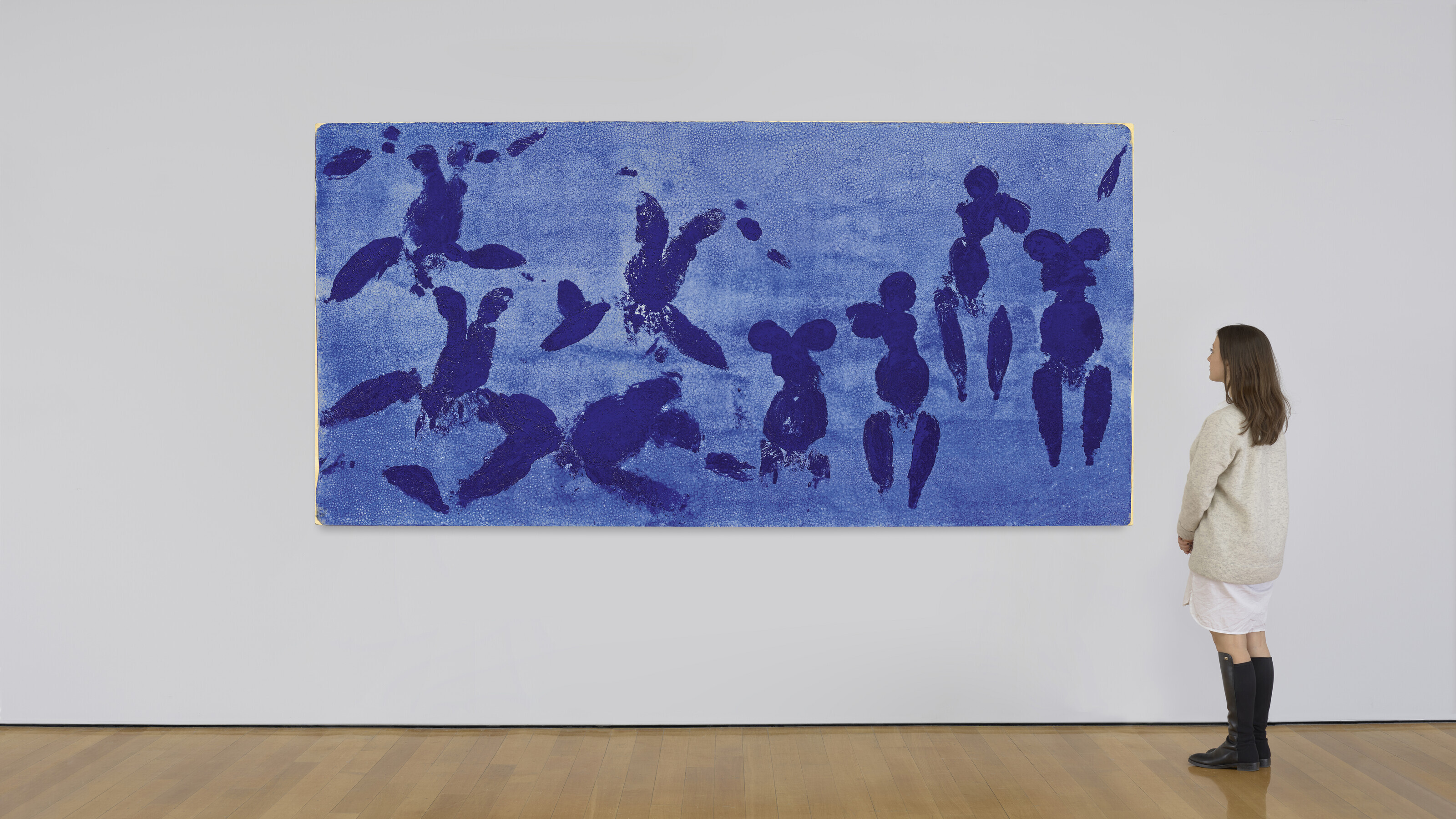 Yves Klein — Антропометрия голубой эпохи, (ANT 124) (Антропометрия голубого периода), (ANT 124)), изображение 2
