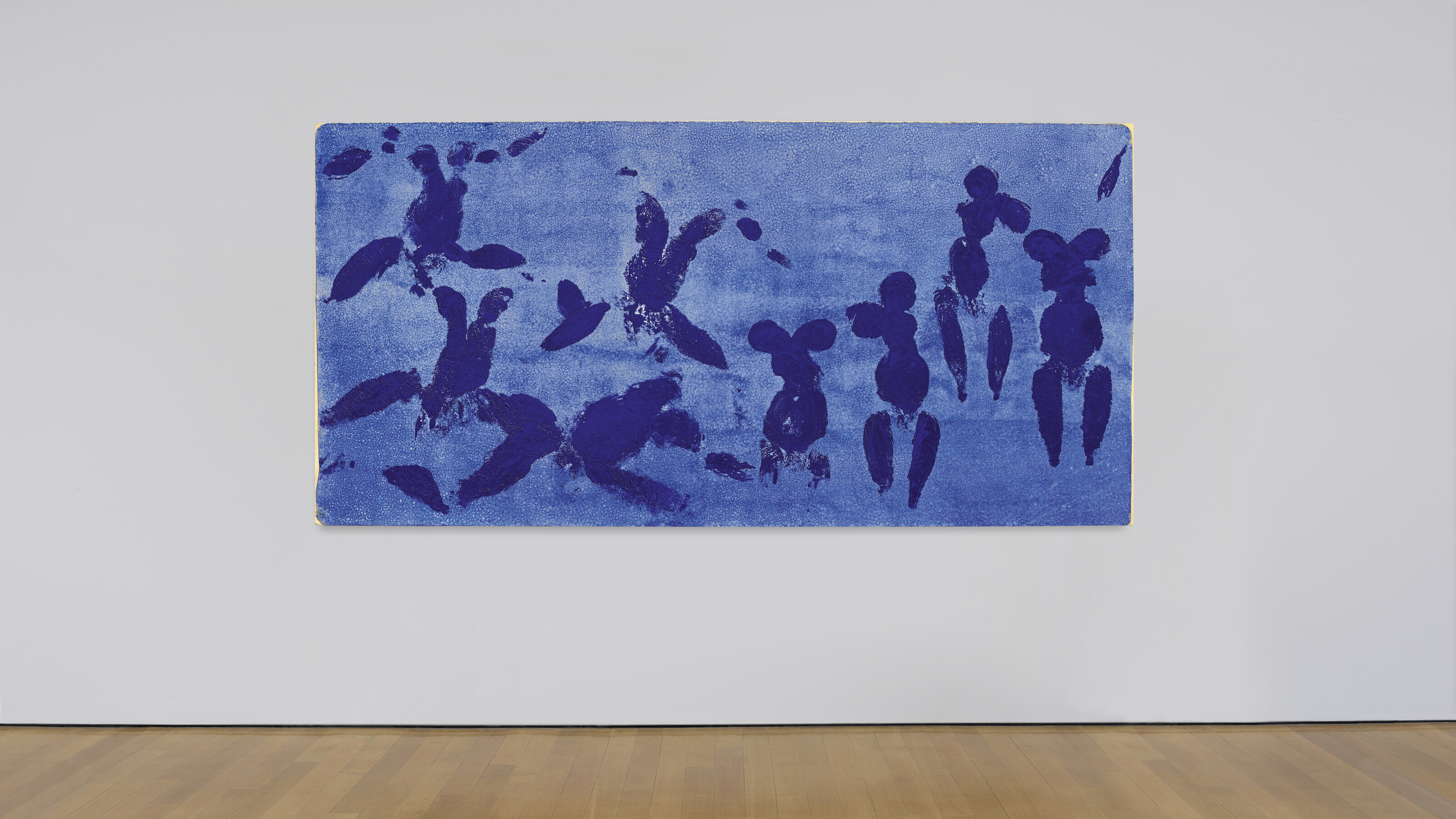 Yves Klein — Антропометрия голубой эпохи, (ANT 124) (Антропометрия голубого периода), (ANT 124)), изображение 3