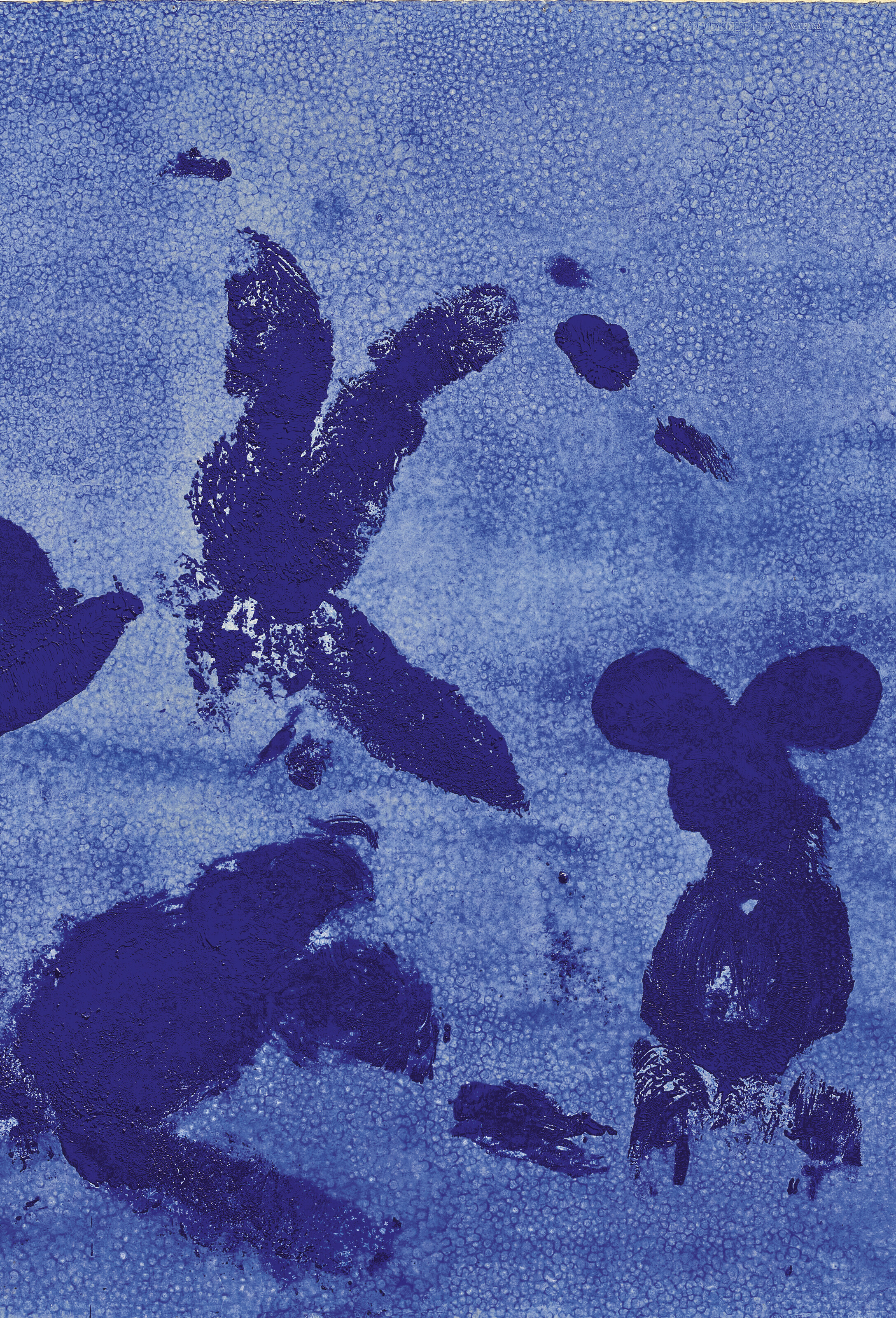 Yves Klein — Антропометрия голубой эпохи, (ANT 124) (Антропометрия голубого периода), (ANT 124)), изображение 6