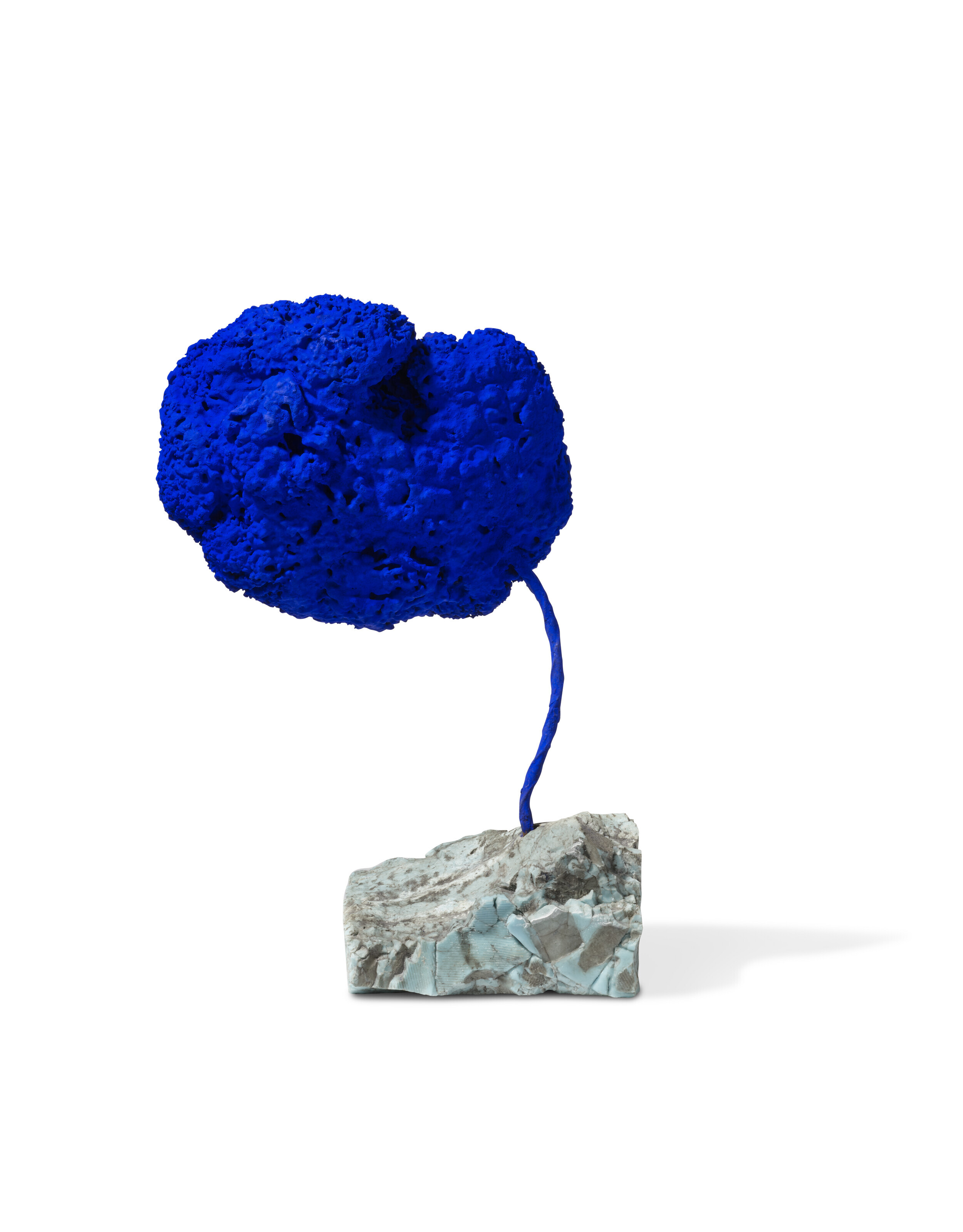 Yves Klein — Скульптура "синий цветок без названия" (SE 328), изображение 2