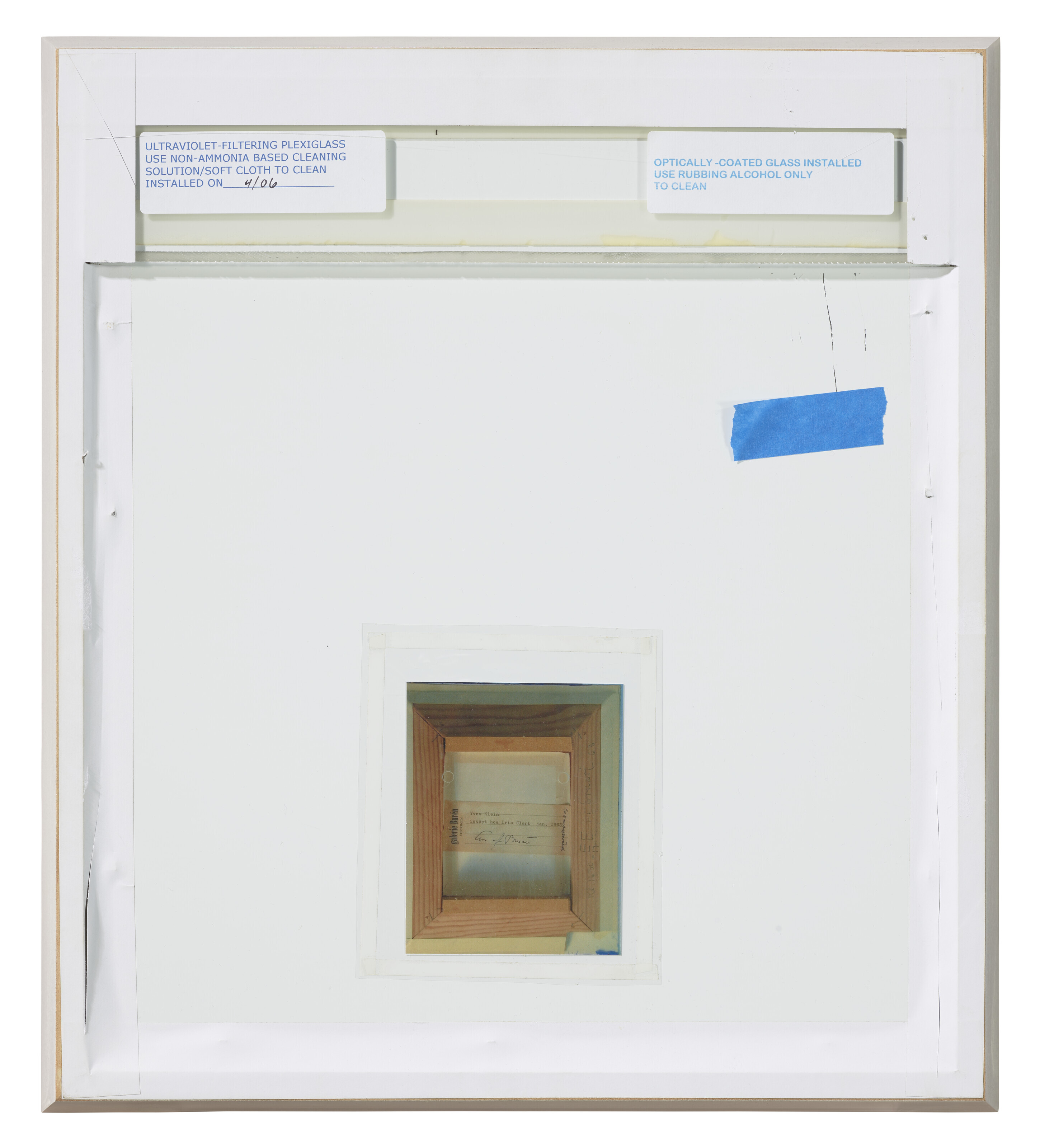 Yves Klein — Синий монохромный без названия (IKB 150), изображение 3