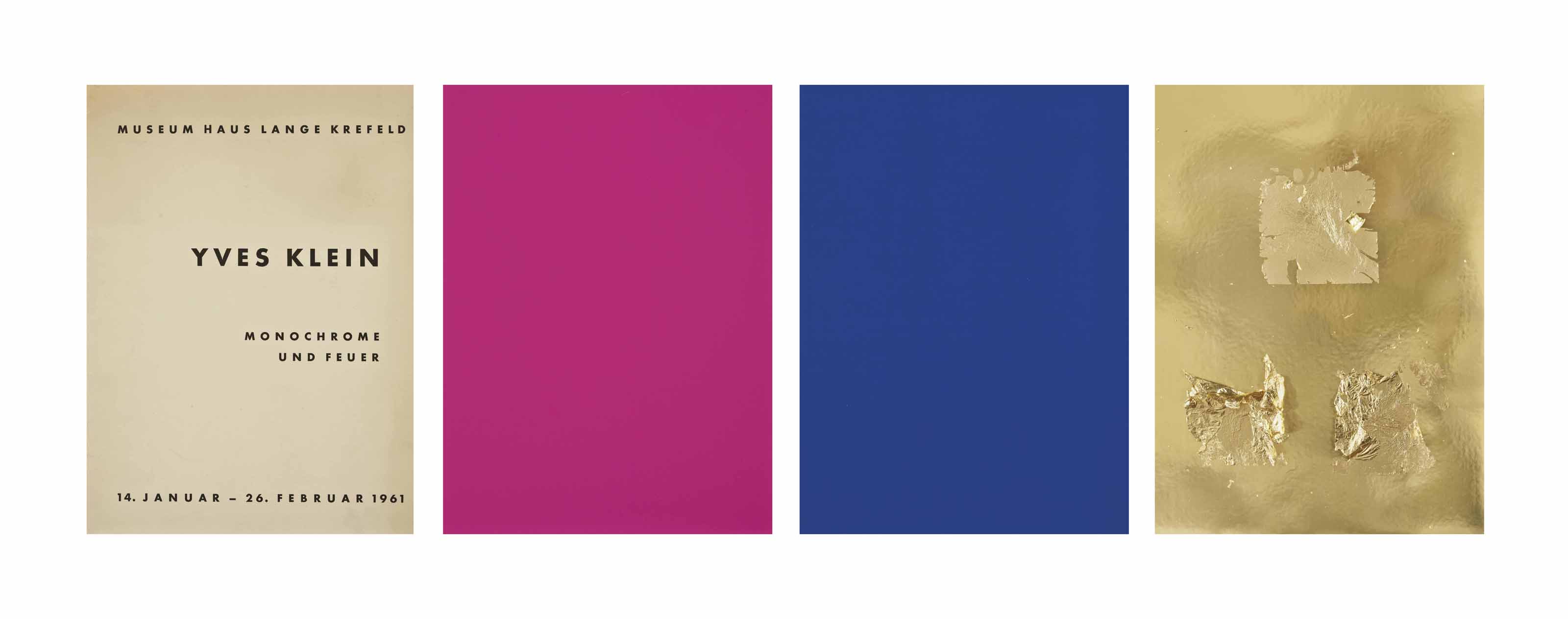 Yves Klein — Монохромный и необычный