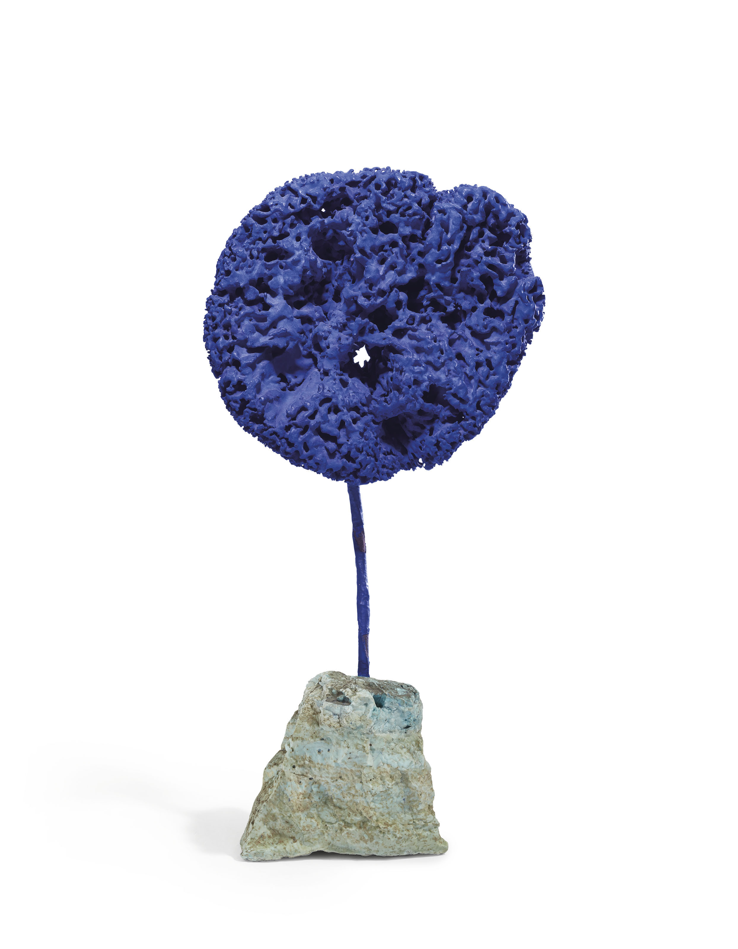 Yves Klein — Скульптура "Голубая губка без названия", (SE 244)