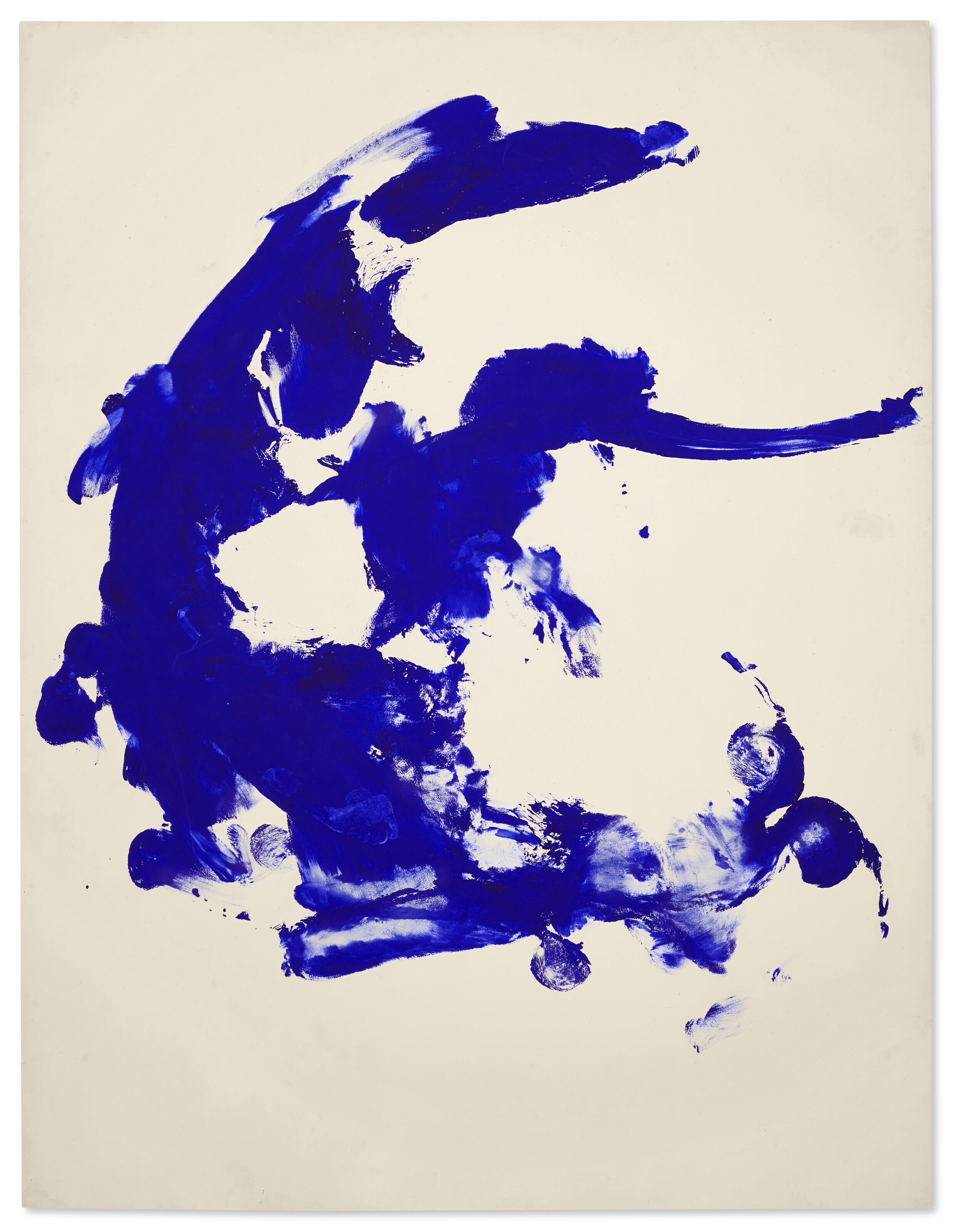 Yves Klein — Антропометрия без названия, (ANT 80)