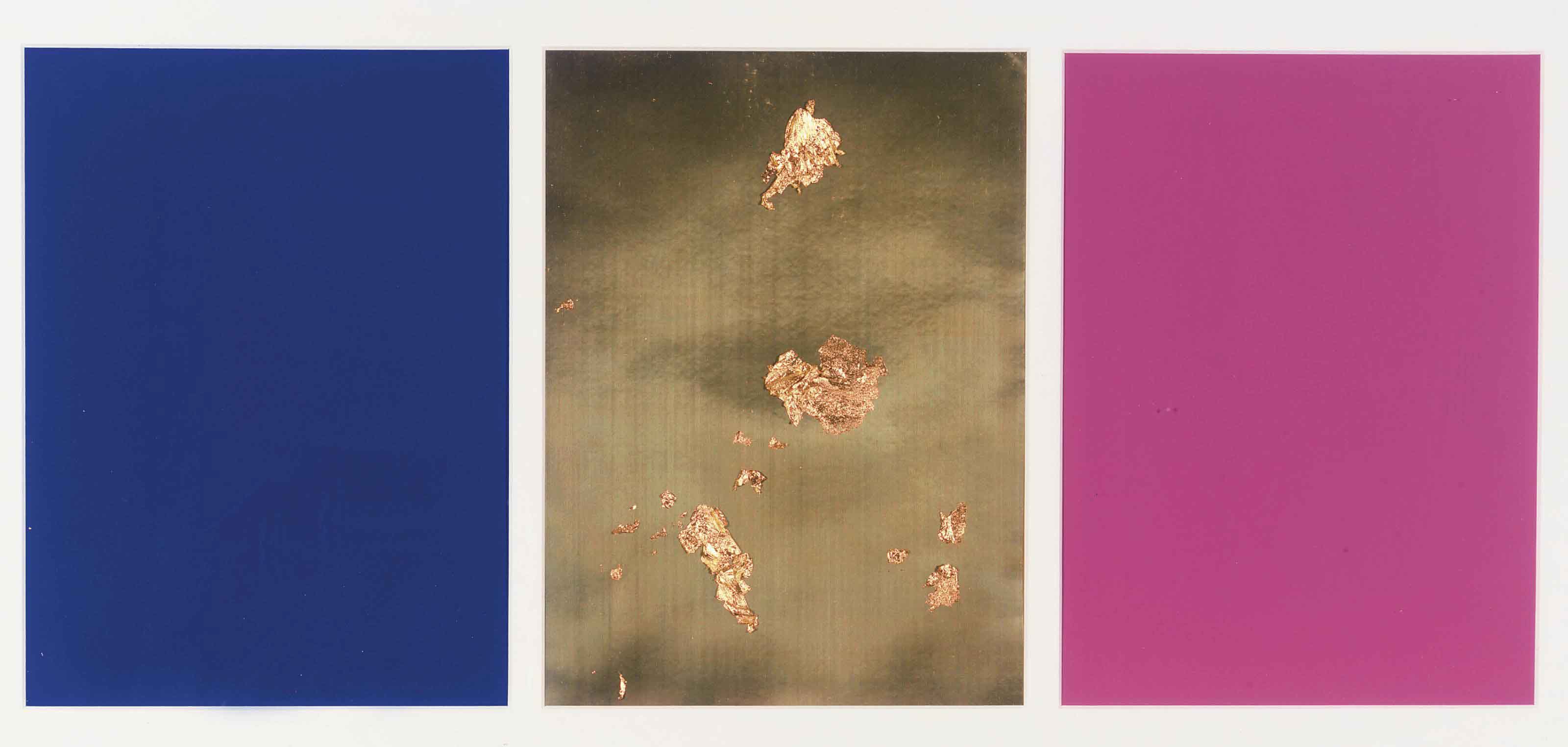 Yves Klein — Монохром и фея (триптих)