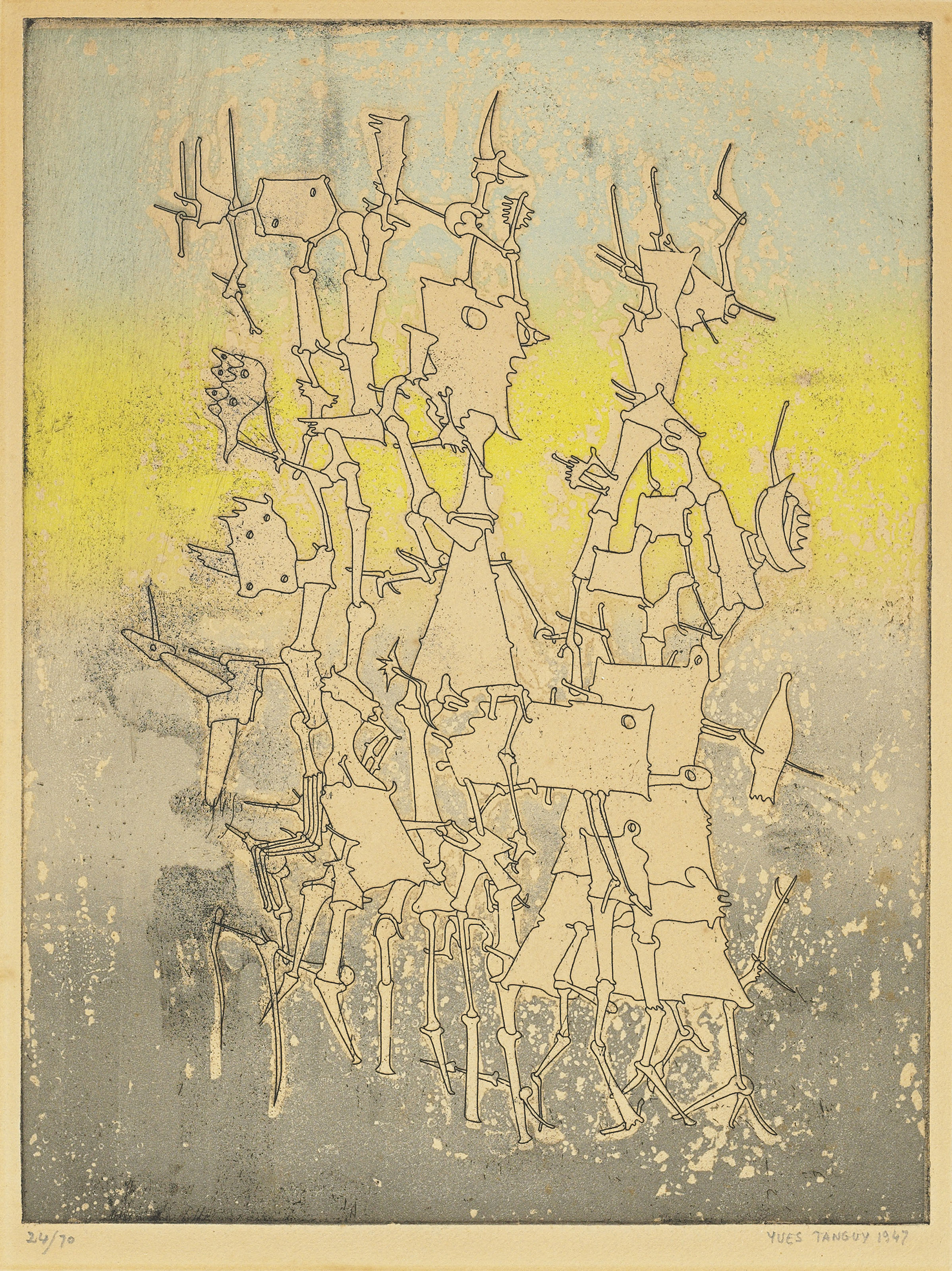 Yves Tanguy — Рабдоманси, от: Brunidor Портфолио № 1
