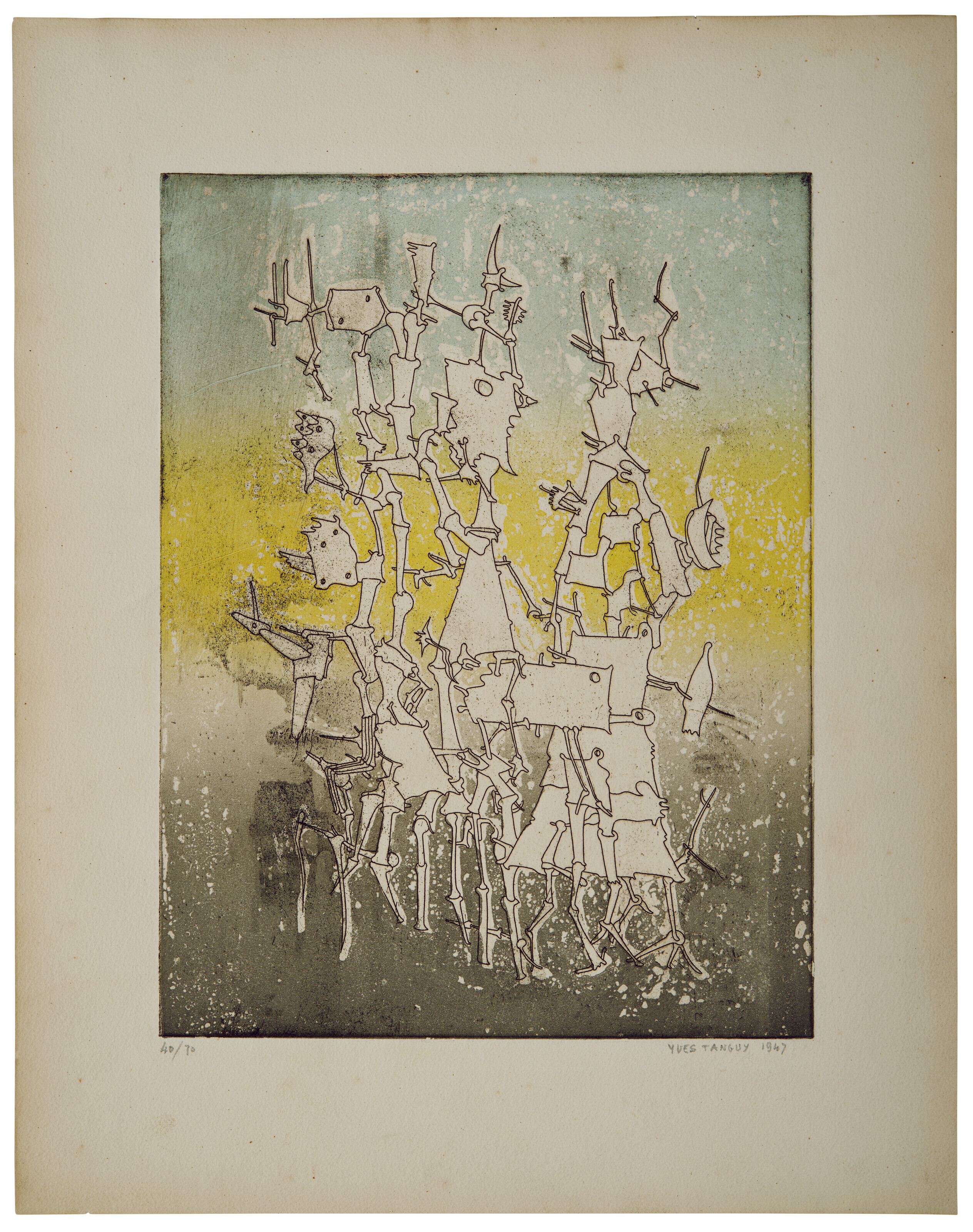 Yves Tanguy — Рабдоманси, из портфолио Брунидора, № 1