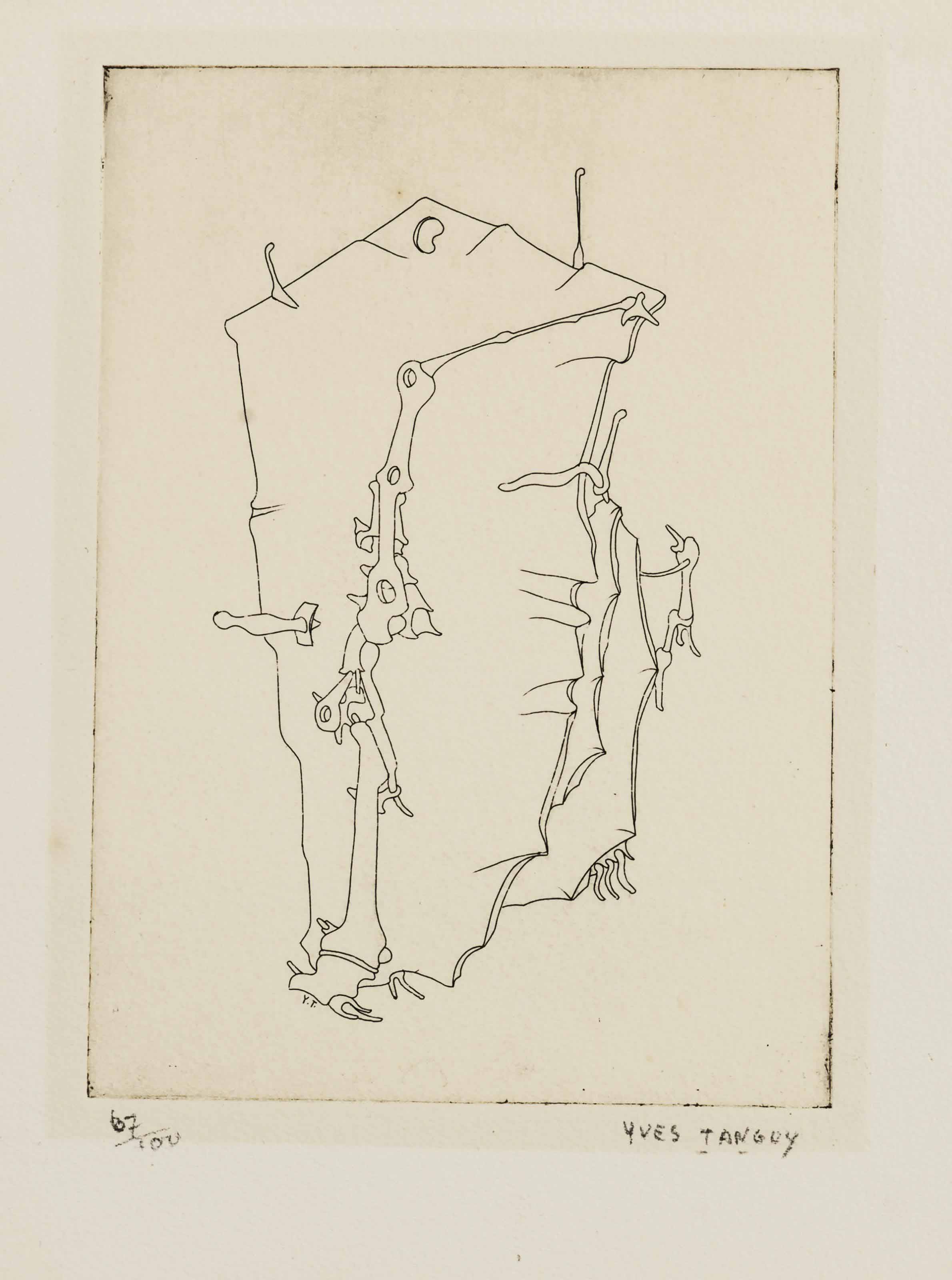 Yves Tanguy — Фото I, от Ивана Голля "Миф о перси ла Рош"