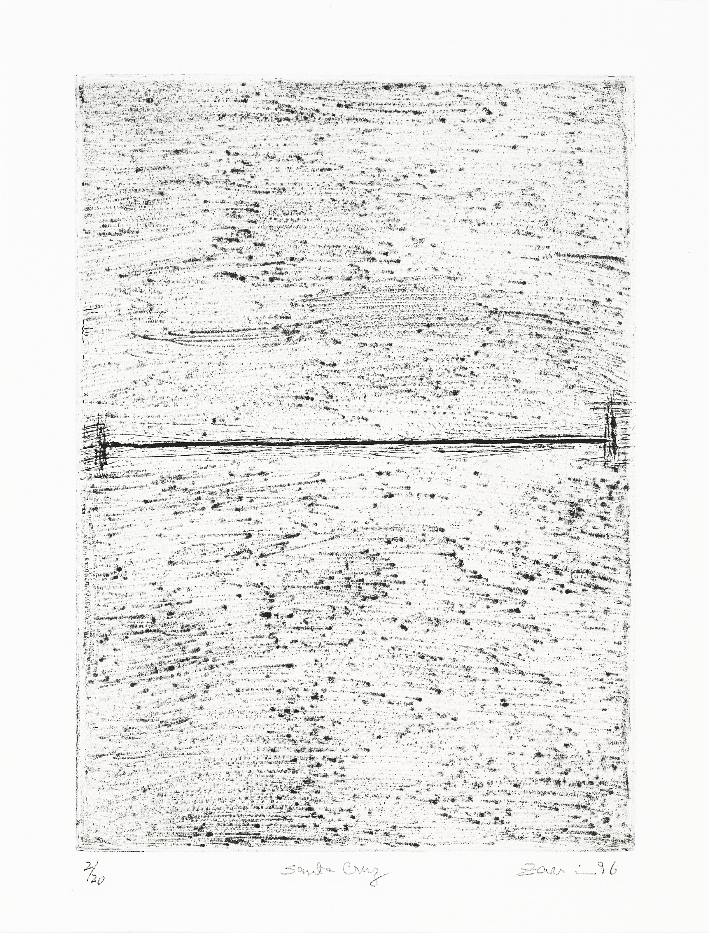 Zarina Hashmi — Санта-Крус (Санта-Крус; Залив Монтерей; Ночное море; Темное море), изображение 2