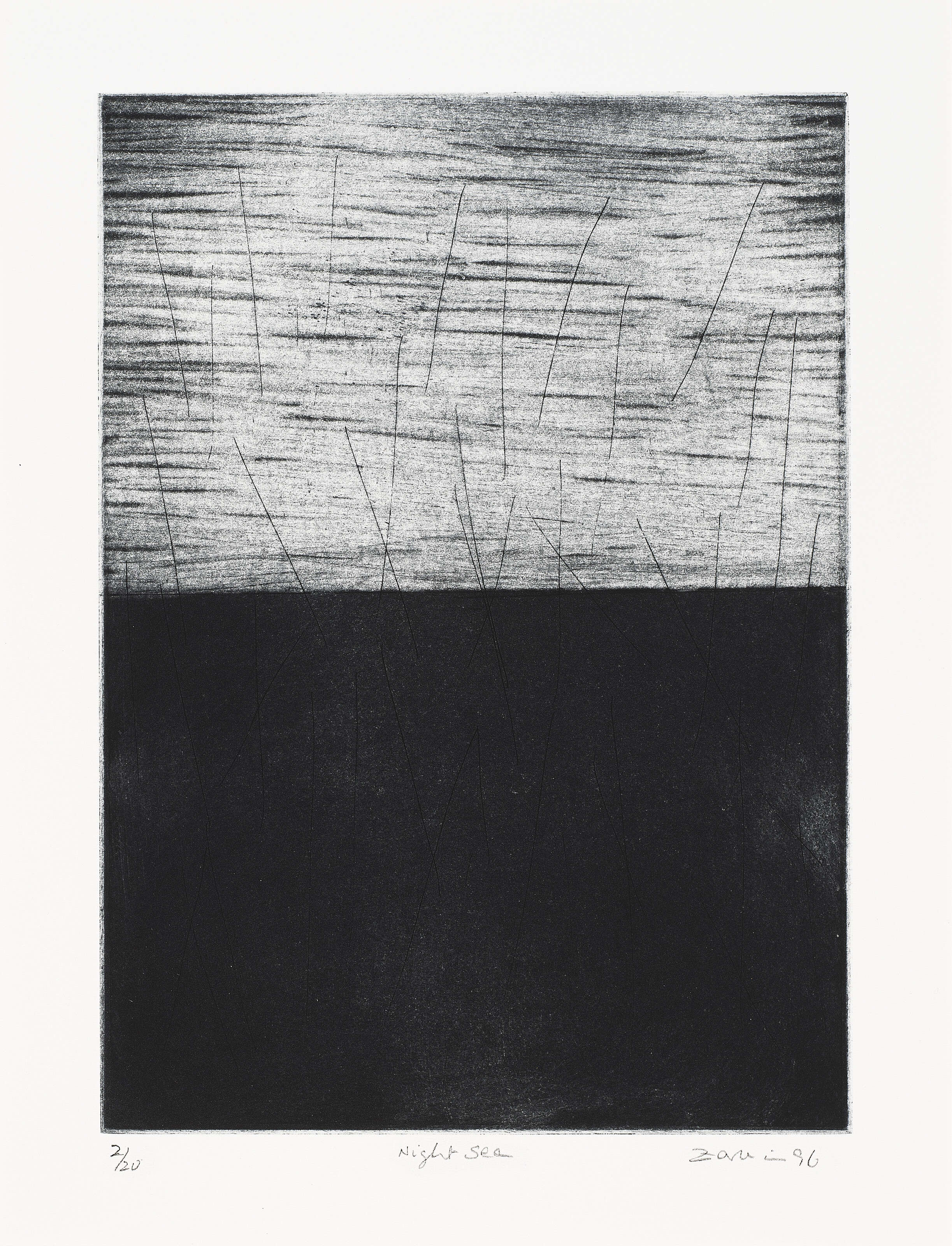 Zarina Hashmi — Санта-Крус (Санта-Крус; Залив Монтерей; Ночное море; Темное море), изображение 4
