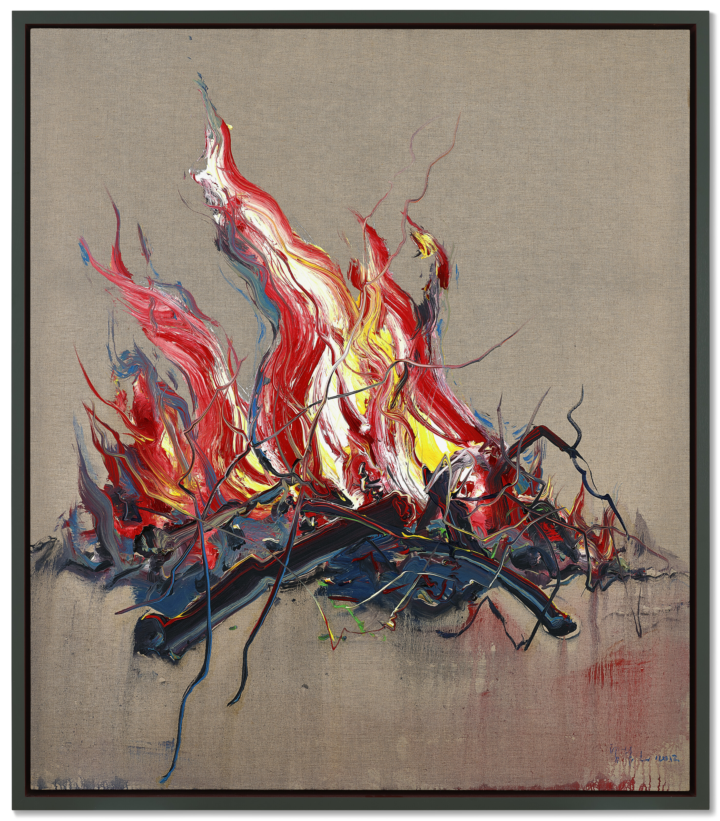 Zeng Fanzhi — Пожар 2012-1513 годов, изображение 2