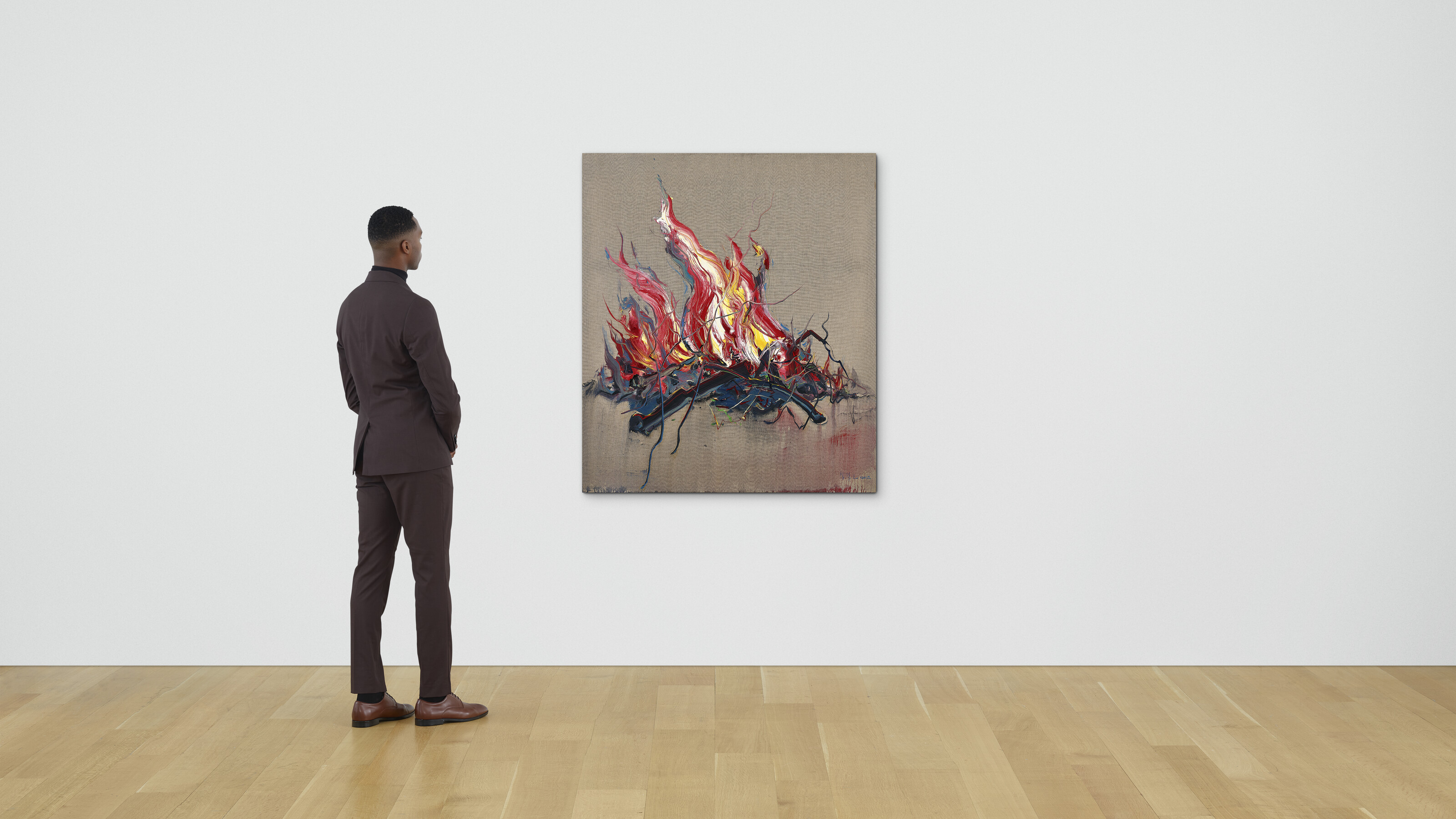 Zeng Fanzhi — Пожар 2012-1513 годов, изображение 5