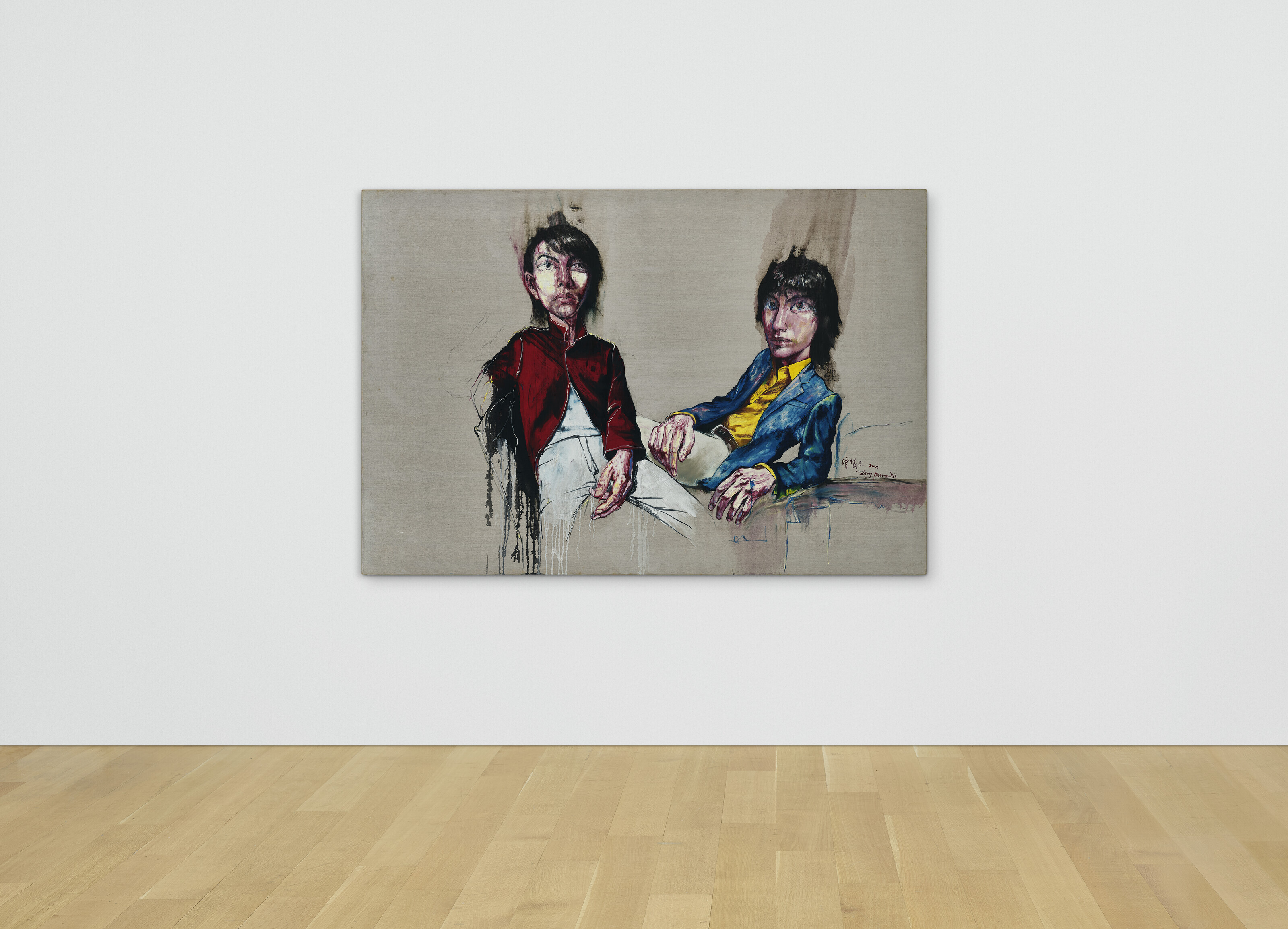 Zeng Fanzhi — Портрет двух мужчин, изображение 3