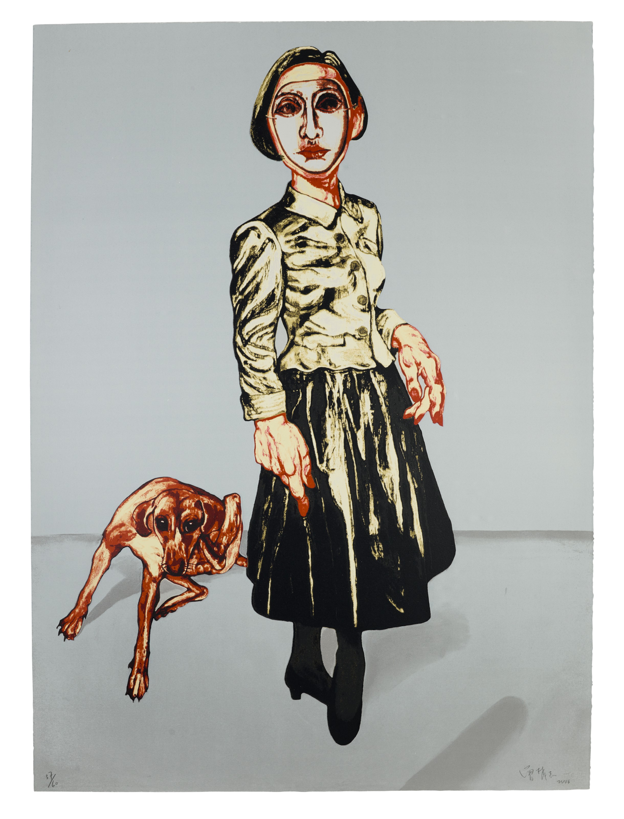 Zeng Fanzhi — Серия масок