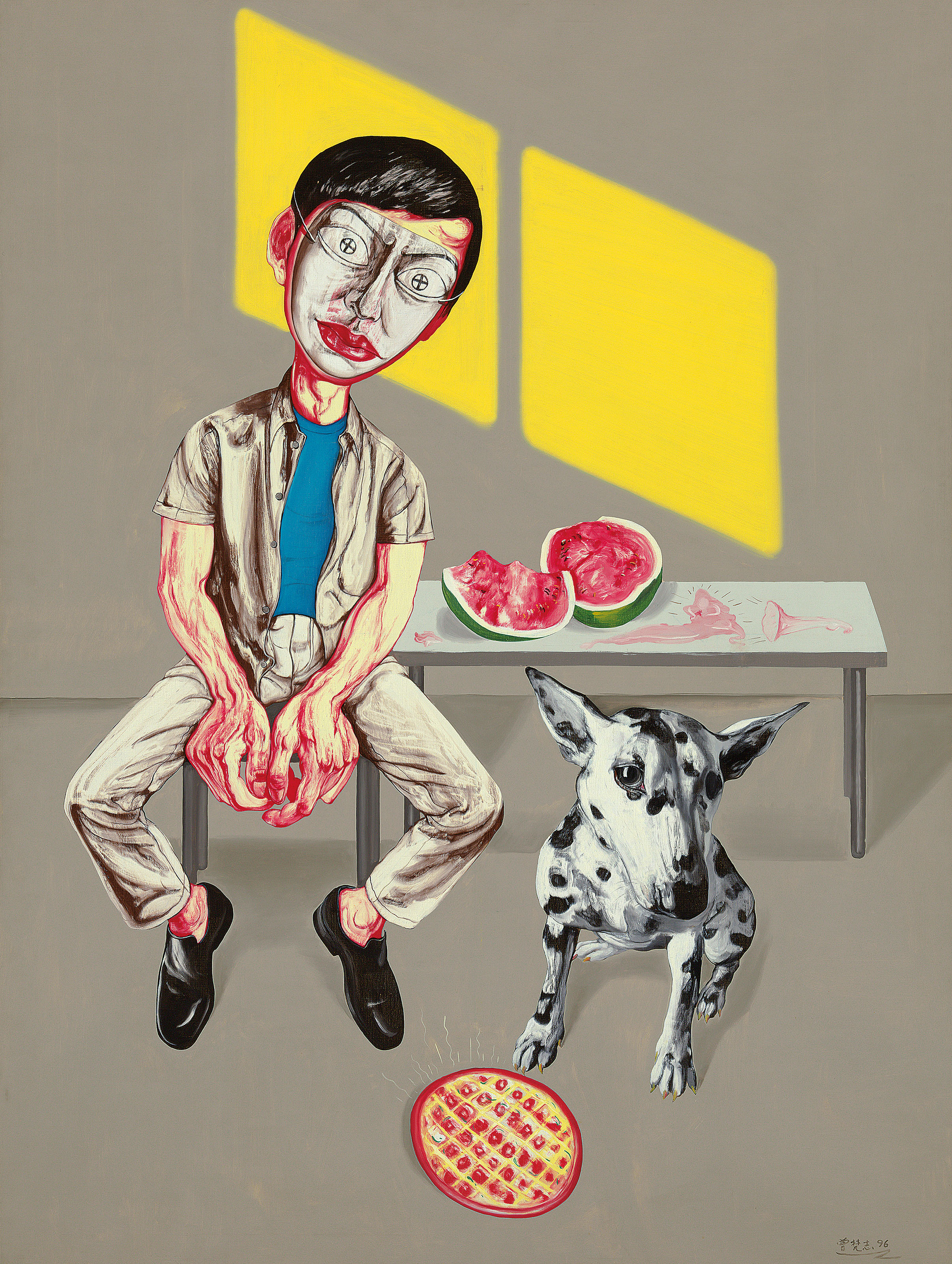 Zeng Fanzhi — Маска