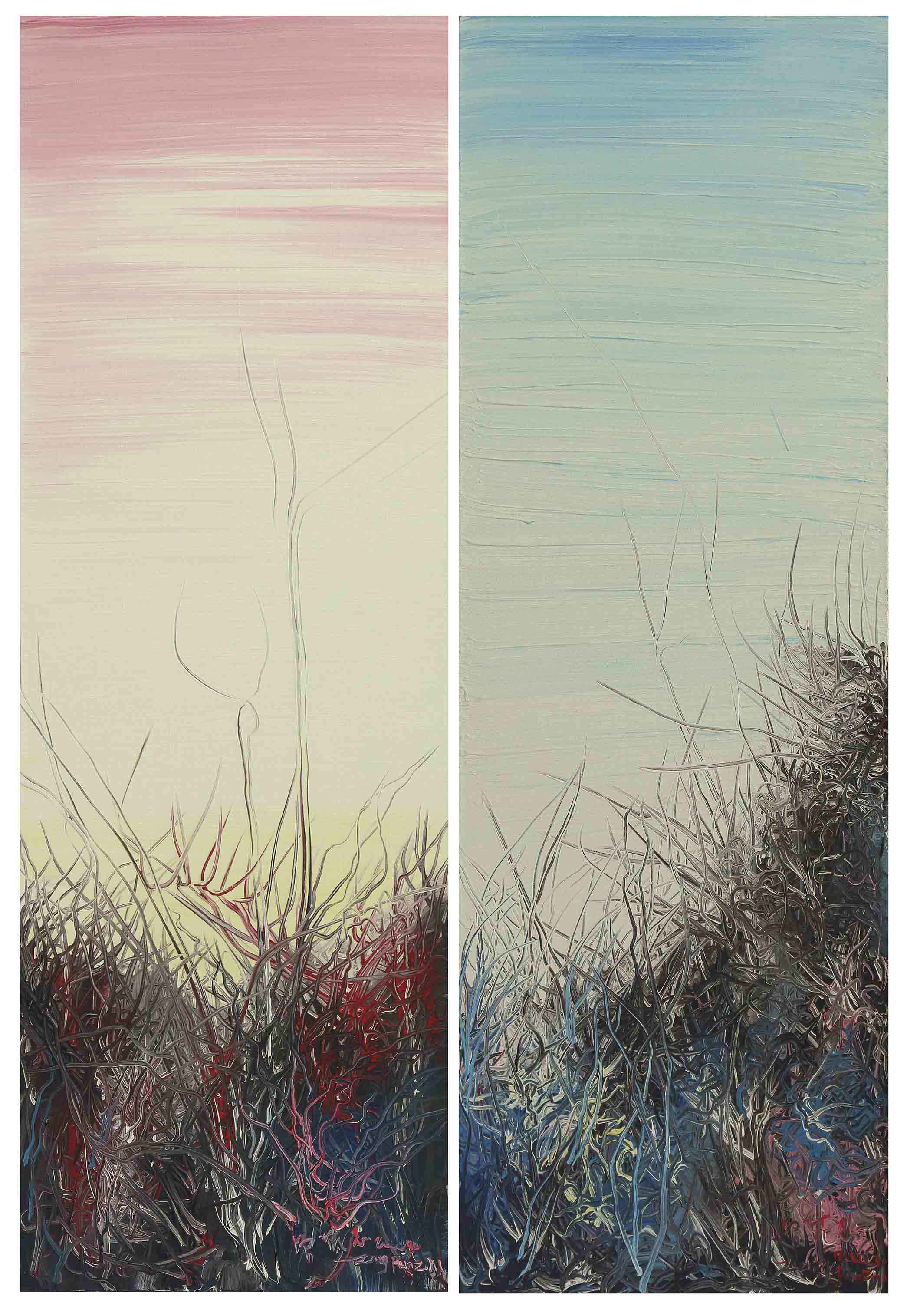 Zeng Fanzhi — Осень; и зима