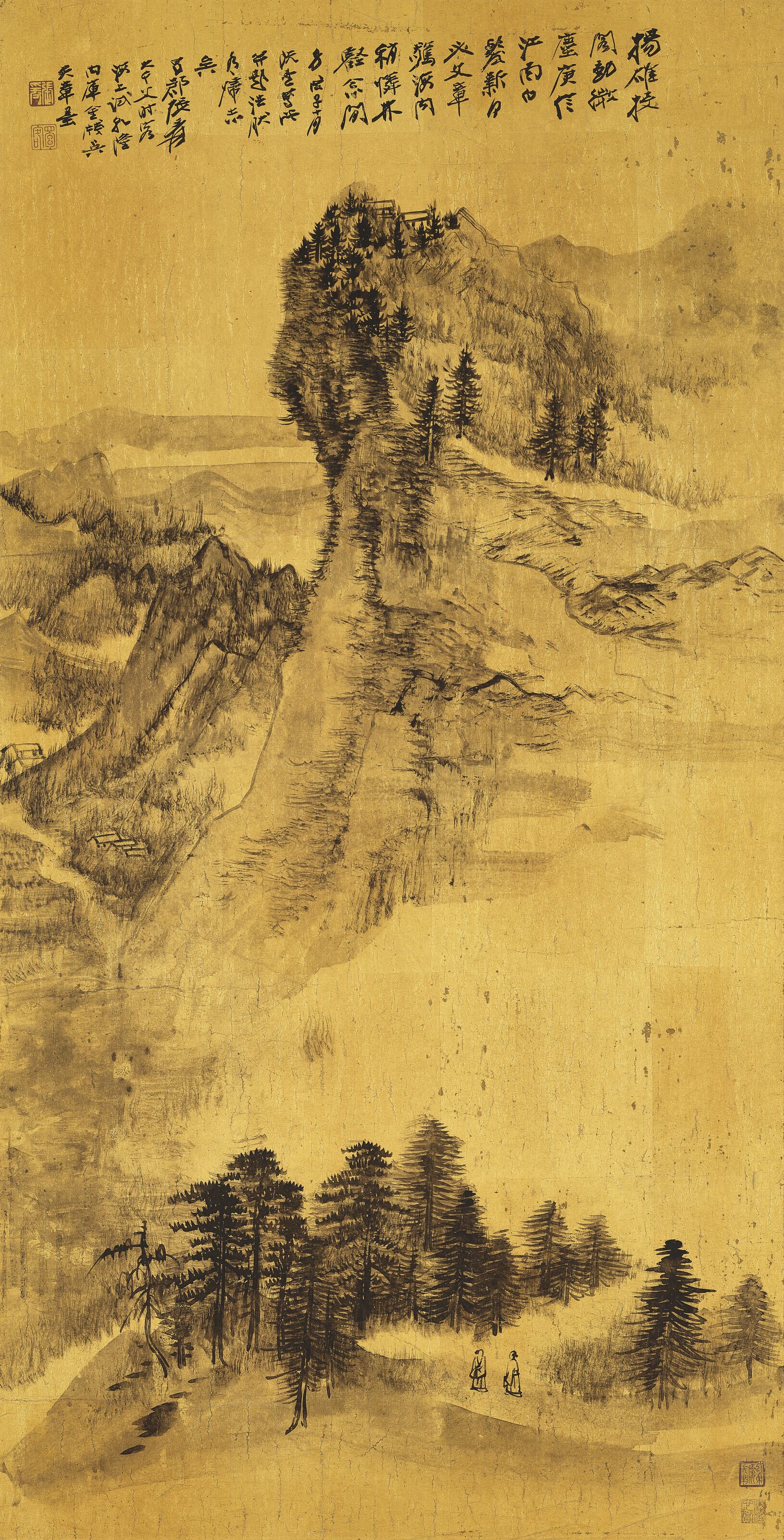 Zhang Daqian — Пейзаж