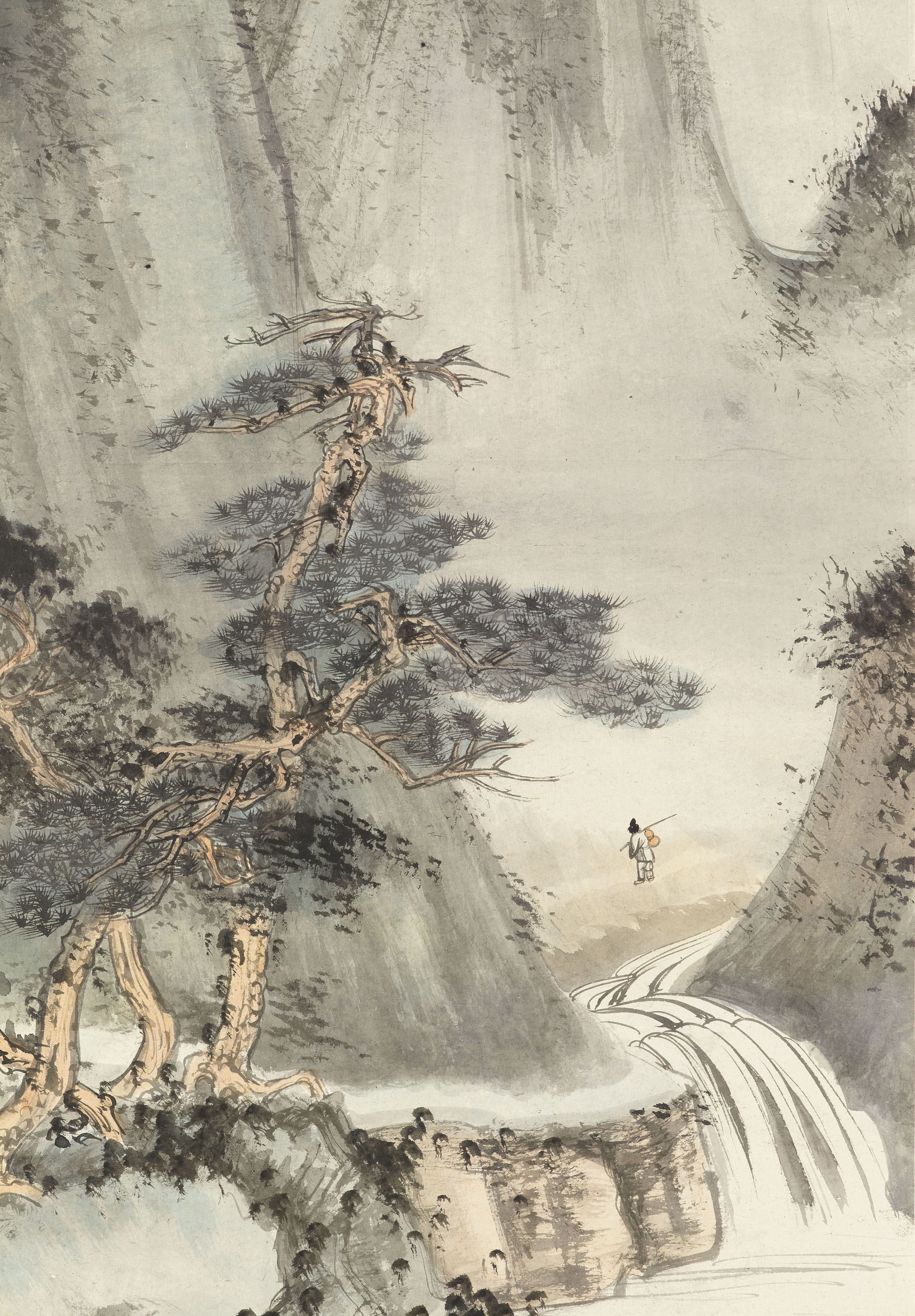 Zhang Daqian — Путешествие по горам, изображение 2