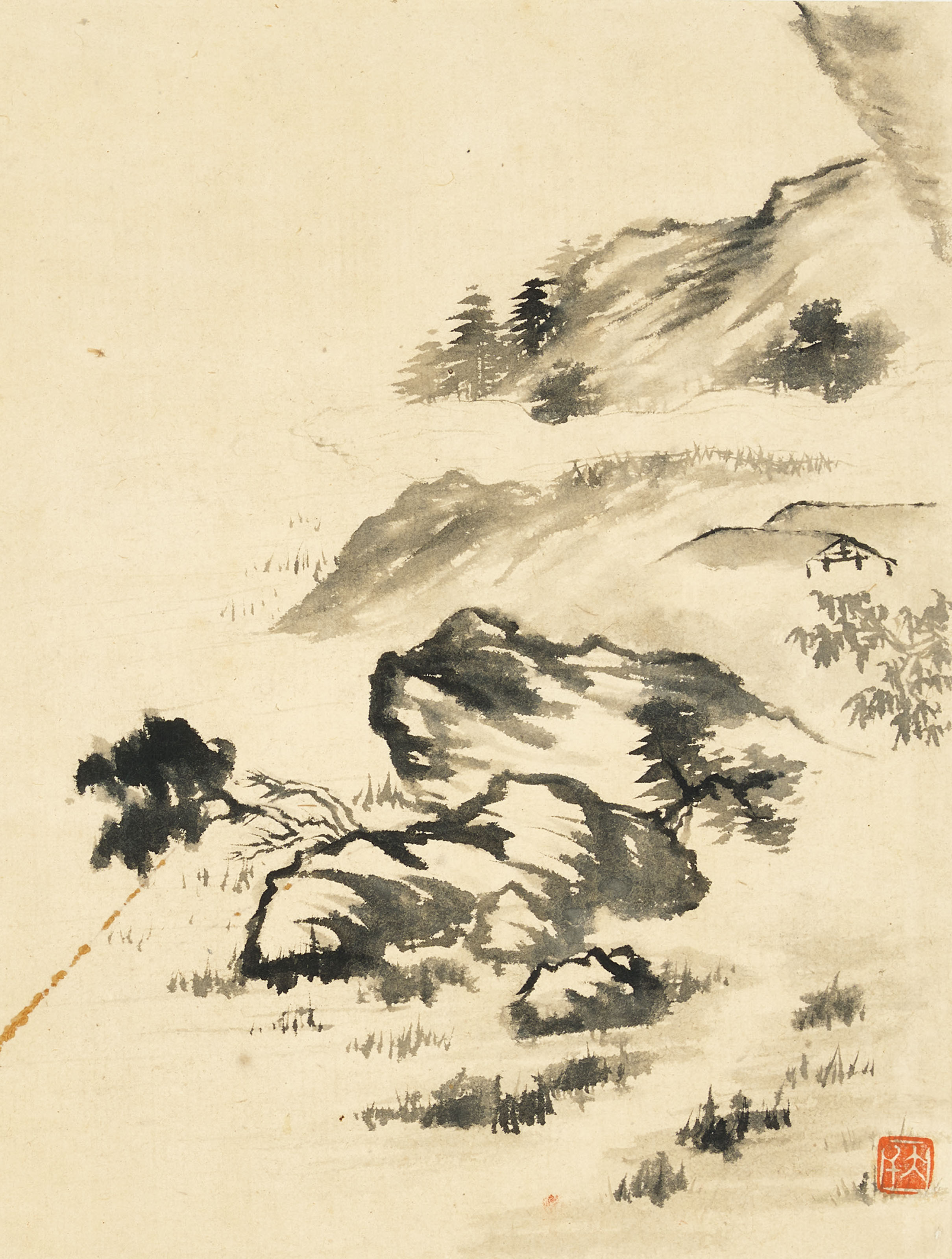 Zhang Daqian — Пейзажи после Шитао, изображение 5